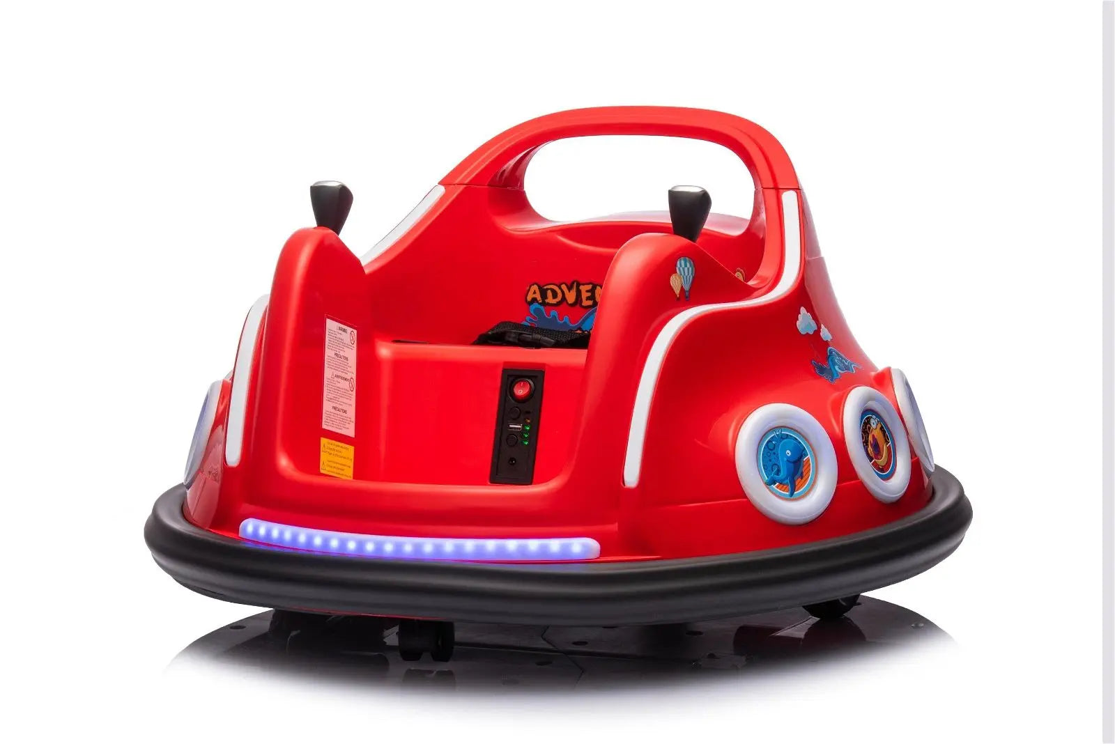 12V Freddo Bumper Car 1 Seater Ride on for Kids DTI Direct Canada