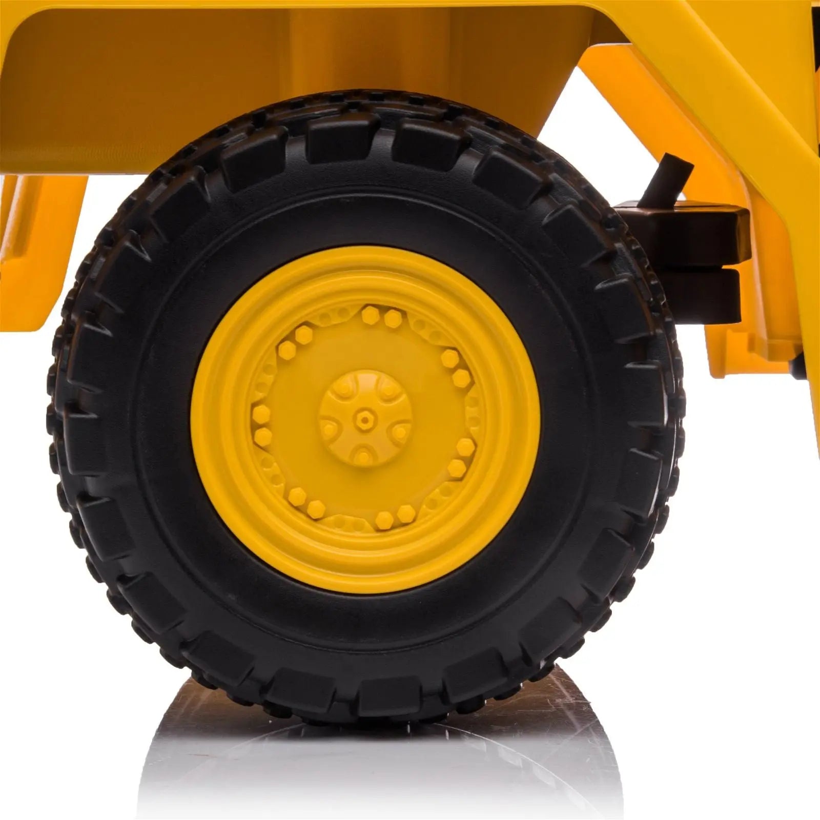 6V CAT Dump Truck Ride-On Toy DTI Direct Canada
