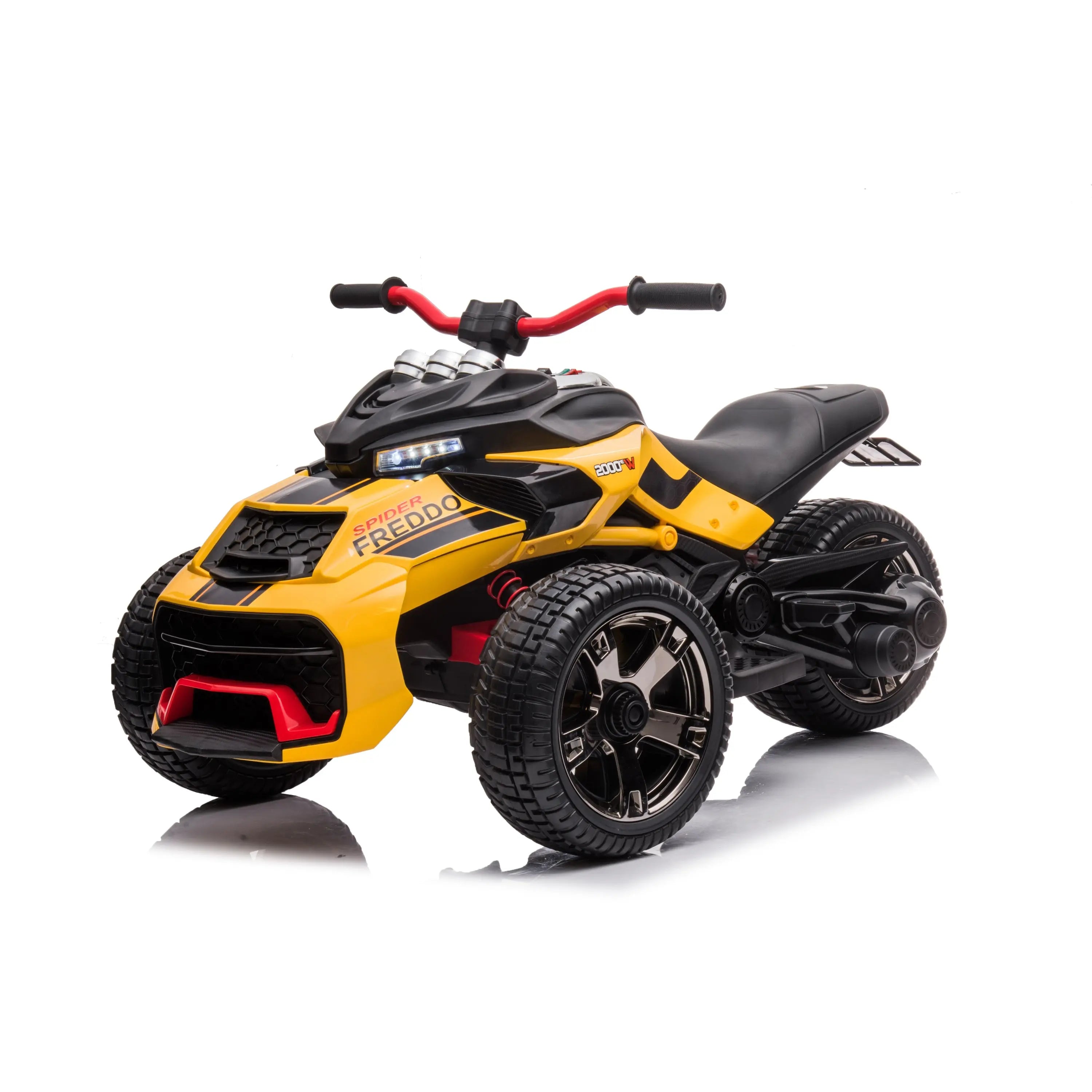 24V Freddo Spider 2 Seater Ride-On 3 Wheel Motorcycle DTI Direct Canada