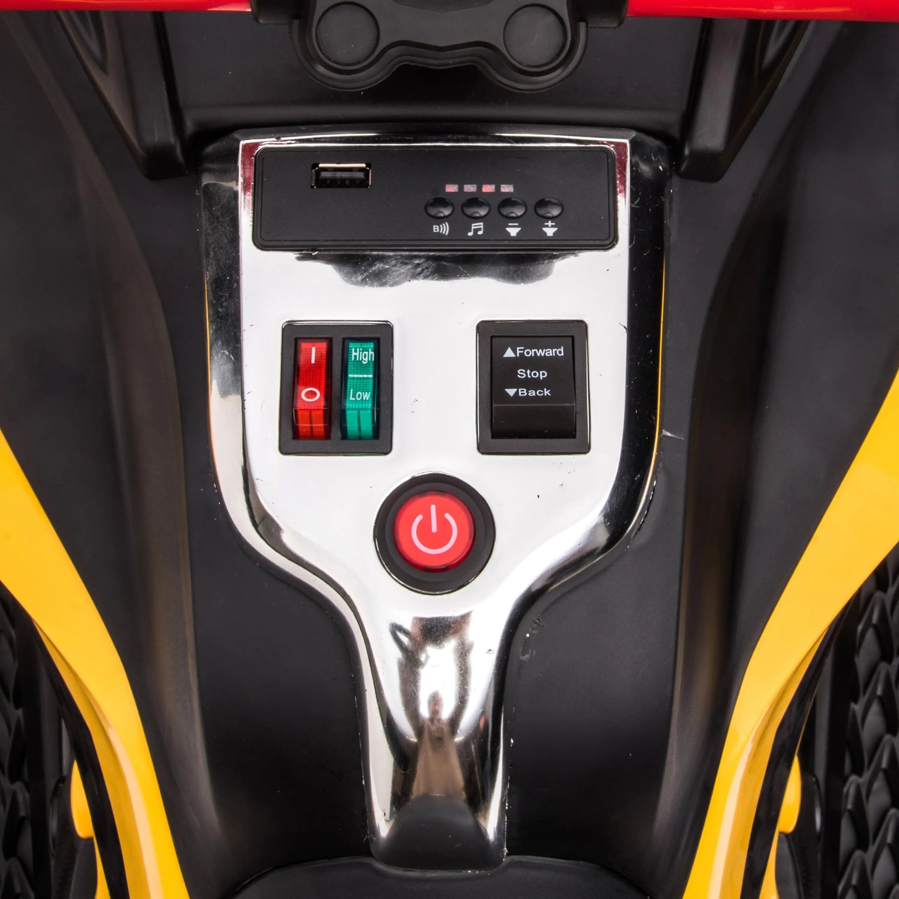 24V Freddo Spider 2 Seater Ride-On 3 Wheel Motorcycle DTI Direct Canada