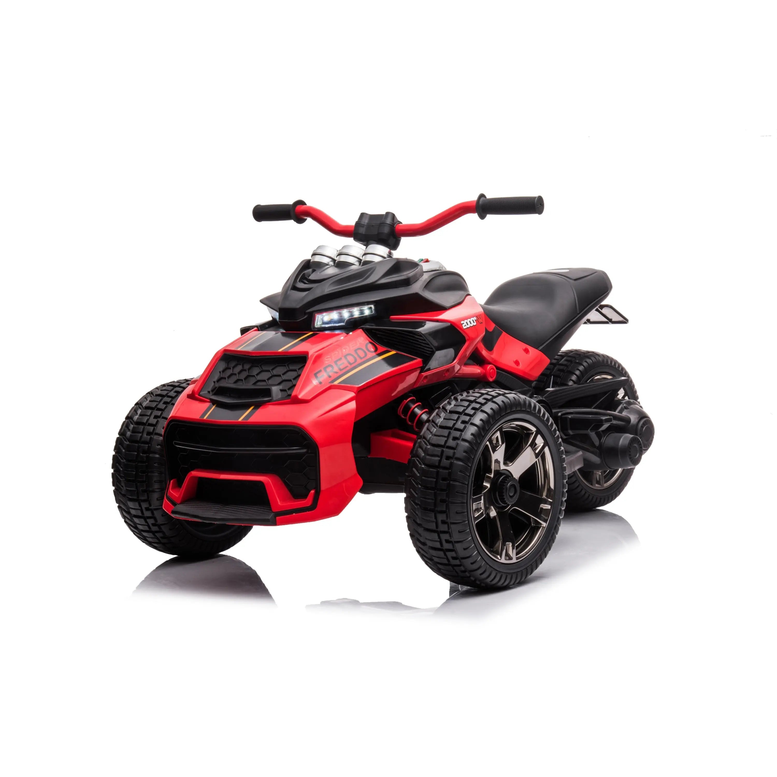 24V Freddo Spider 2 Seater Ride-On 3 Wheel Motorcycle DTI Direct Canada