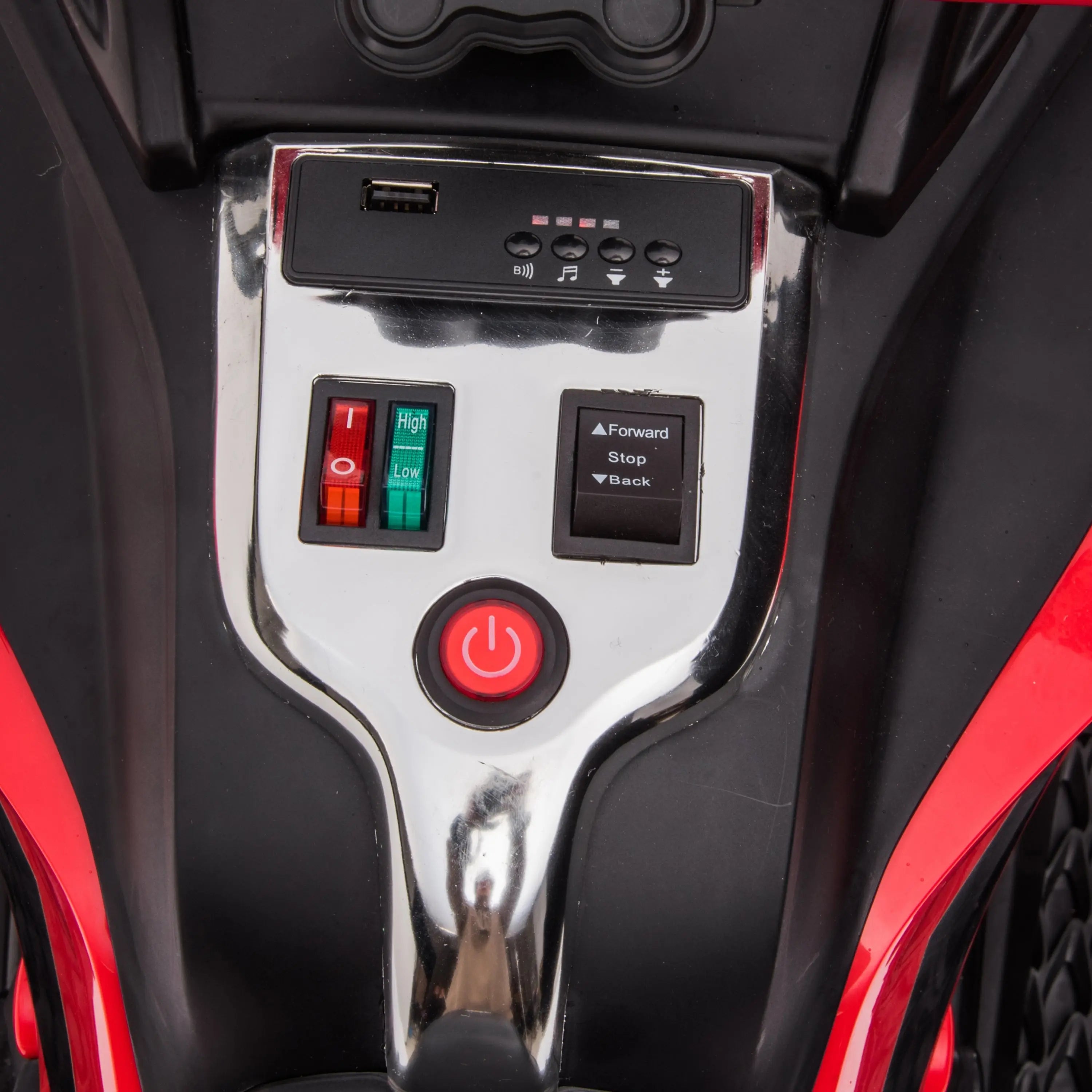 24V Freddo Spider 2 Seater Ride-On 3 Wheel Motorcycle DTI Direct Canada