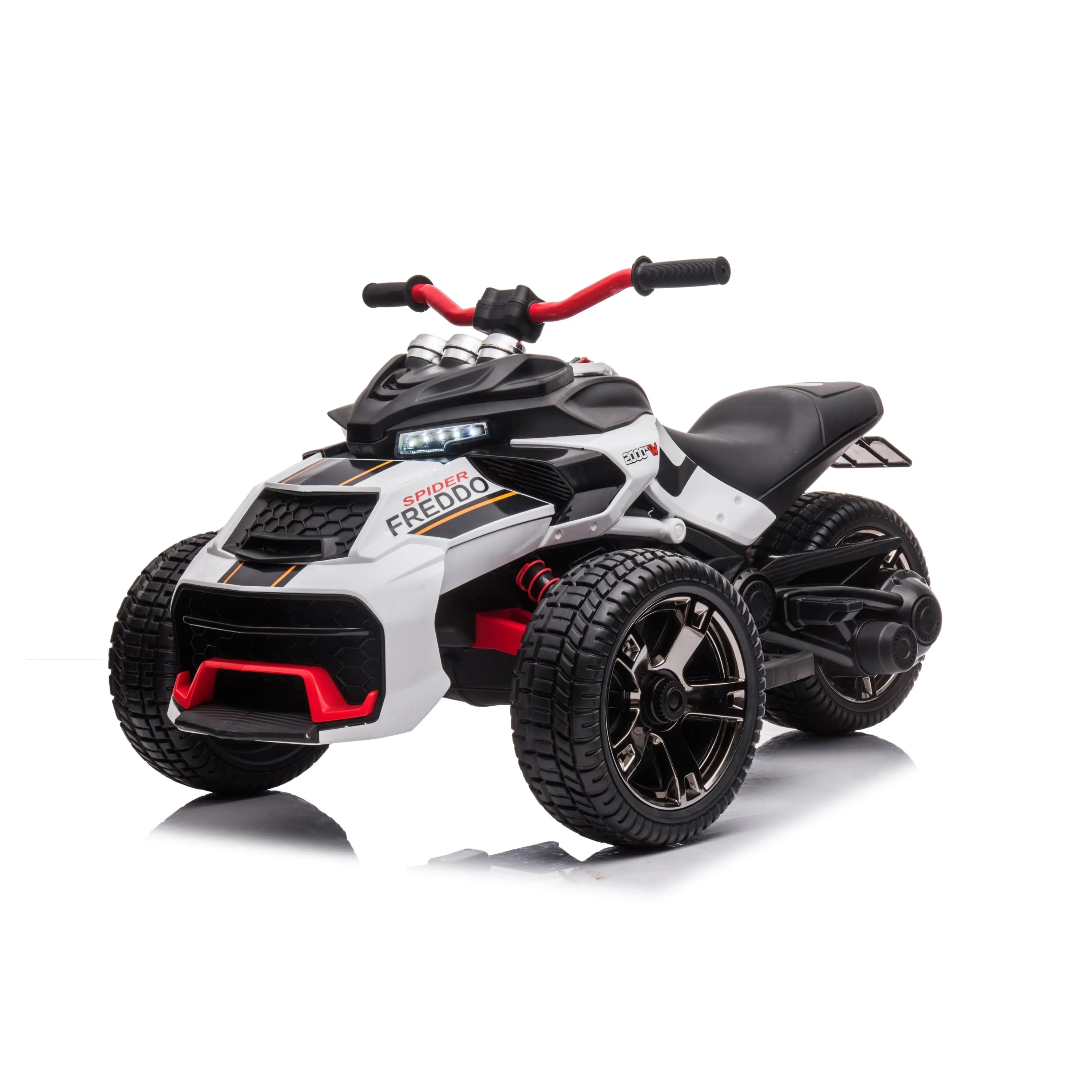 24V Freddo Spider 2 Seater Ride-On 3 Wheel Motorcycle DTI Direct Canada