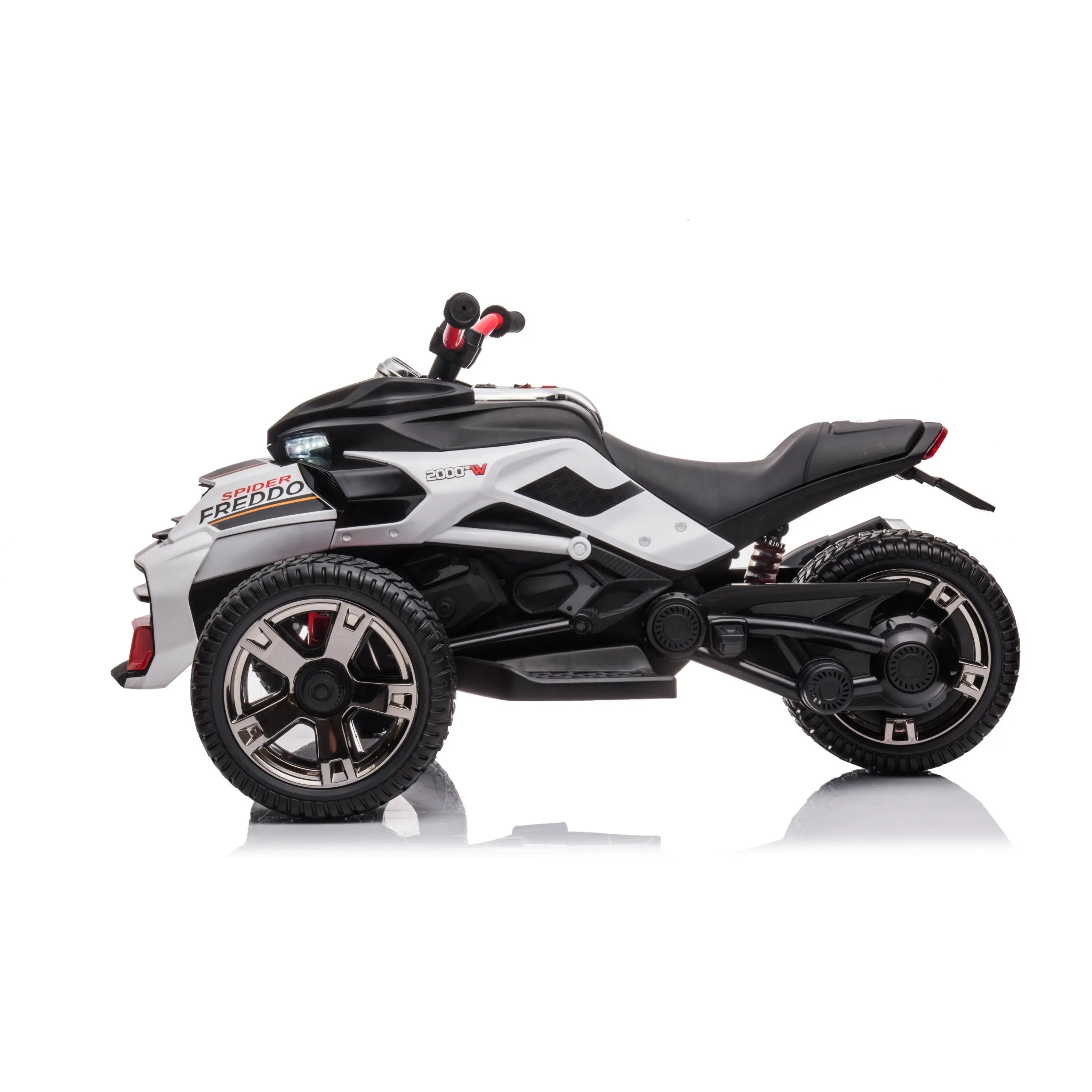24V Freddo Spider 2 Seater Ride-On 3 Wheel Motorcycle DTI Direct Canada