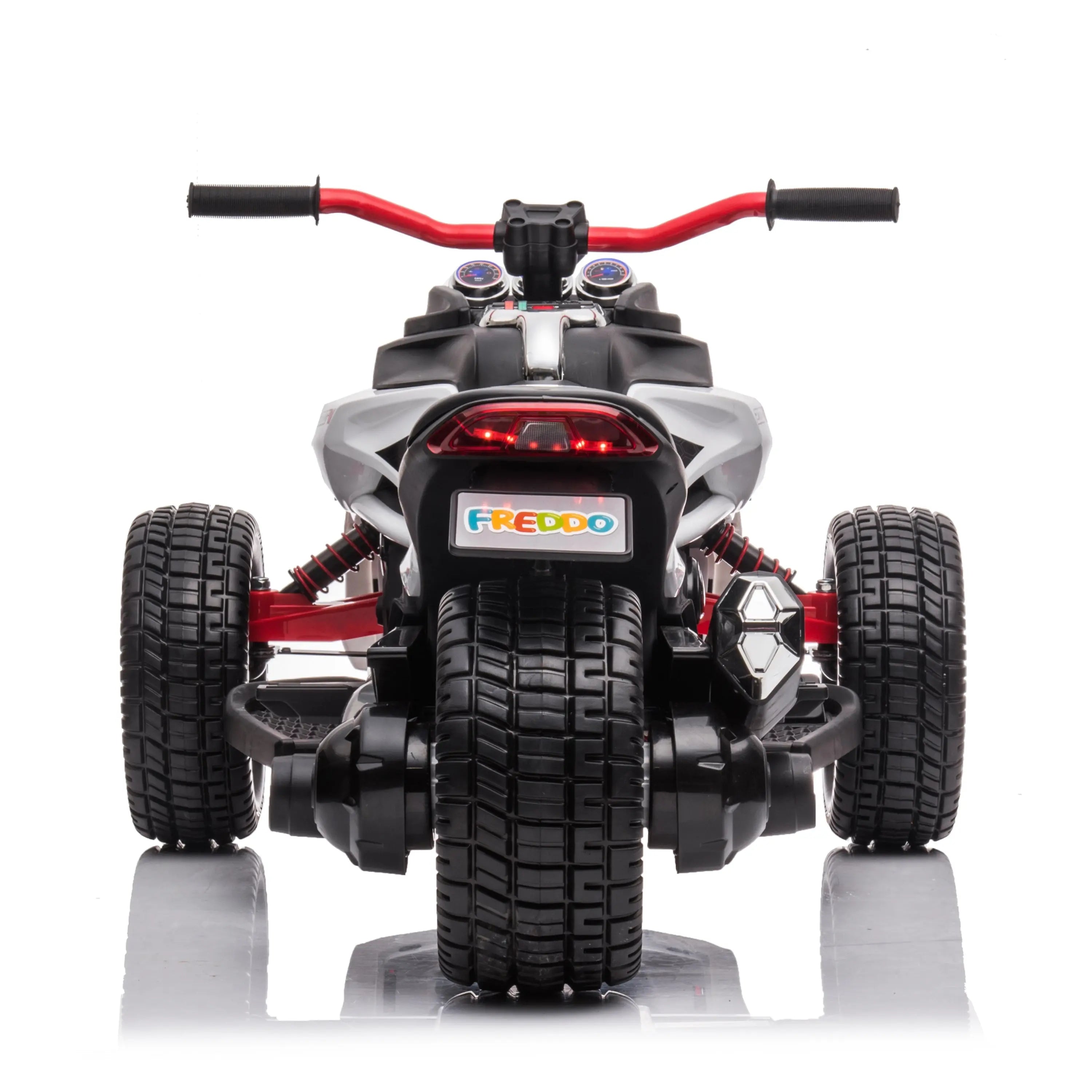 24V Freddo Spider 2 Seater Ride-On 3 Wheel Motorcycle DTI Direct Canada