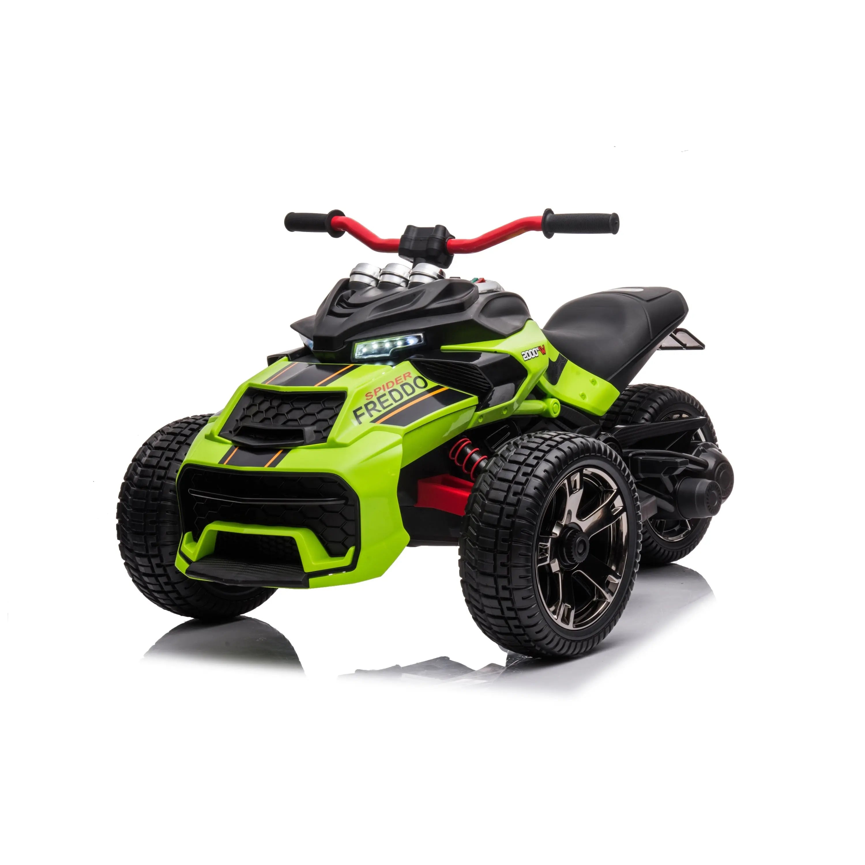 24V Freddo Spider 2 Seater Ride-On 3 Wheel Motorcycle DTI Direct Canada