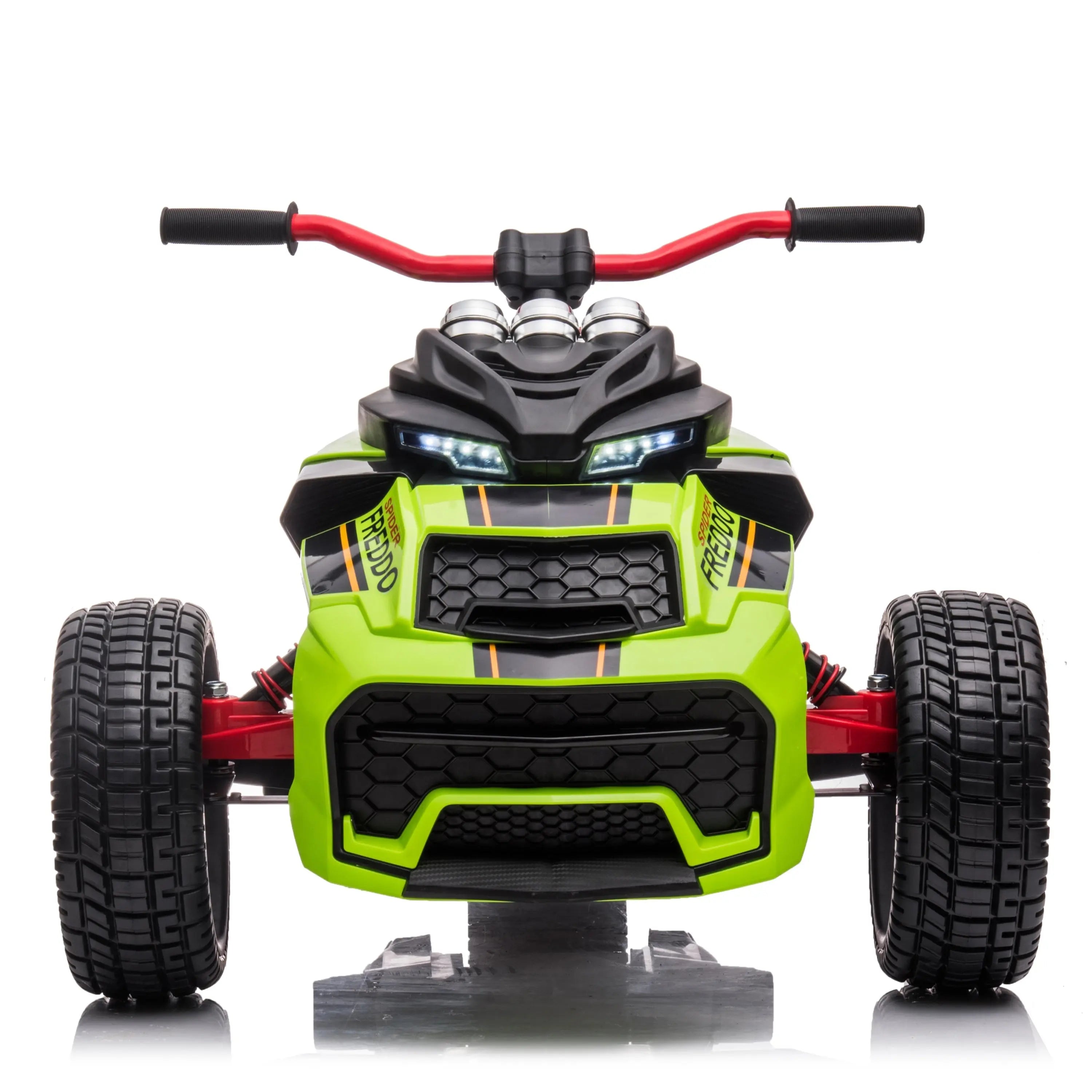 24V Freddo Spider 2 Seater Ride-On 3 Wheel Motorcycle DTI Direct Canada