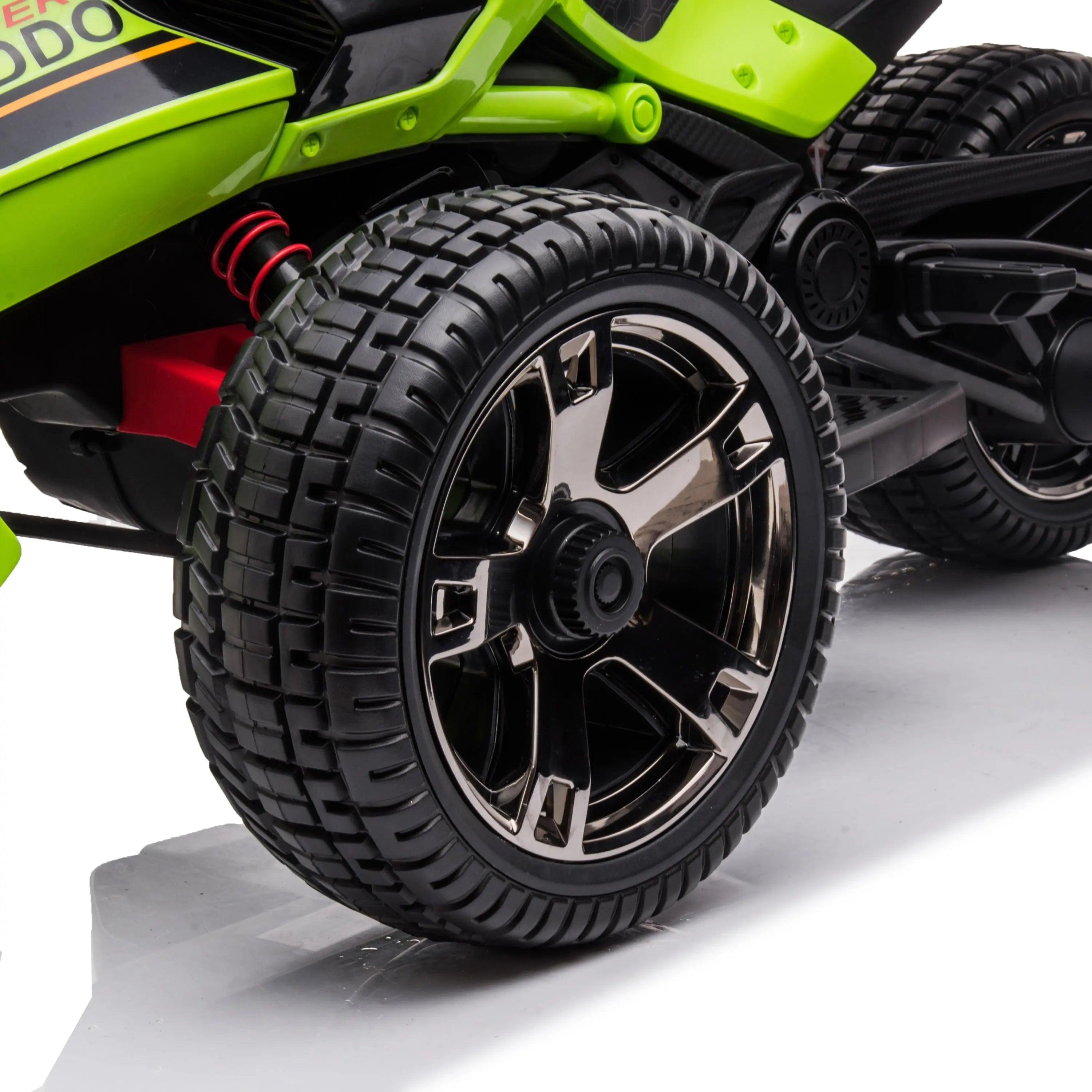 24V Freddo Spider 2 Seater Ride-On 3 Wheel Motorcycle DTI Direct Canada