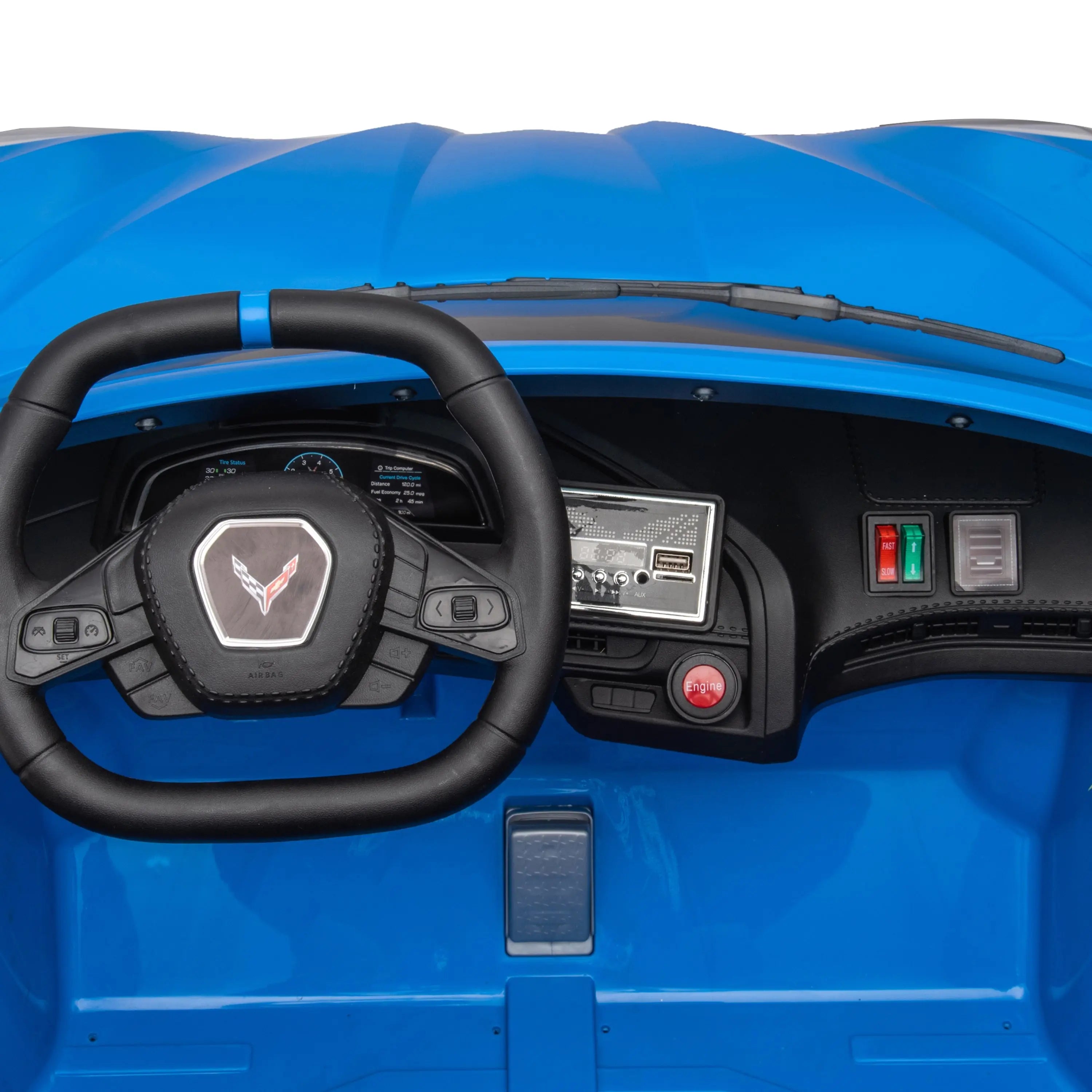 24V Chevrolet Corvette C8 2 Seater Ride on Car DTI Direct Canada