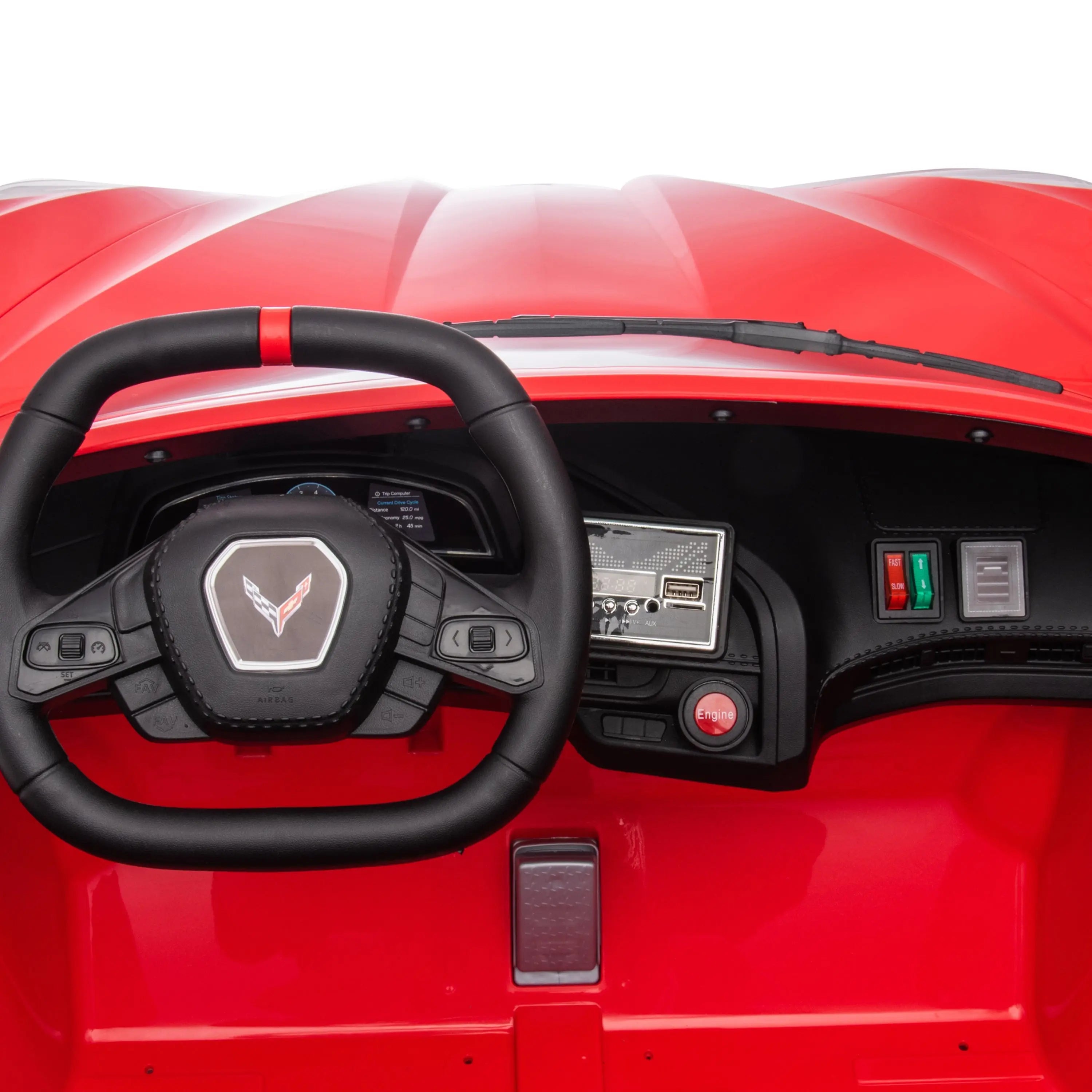 24V Chevrolet Corvette C8 2 Seater Ride on Car DTI Direct Canada