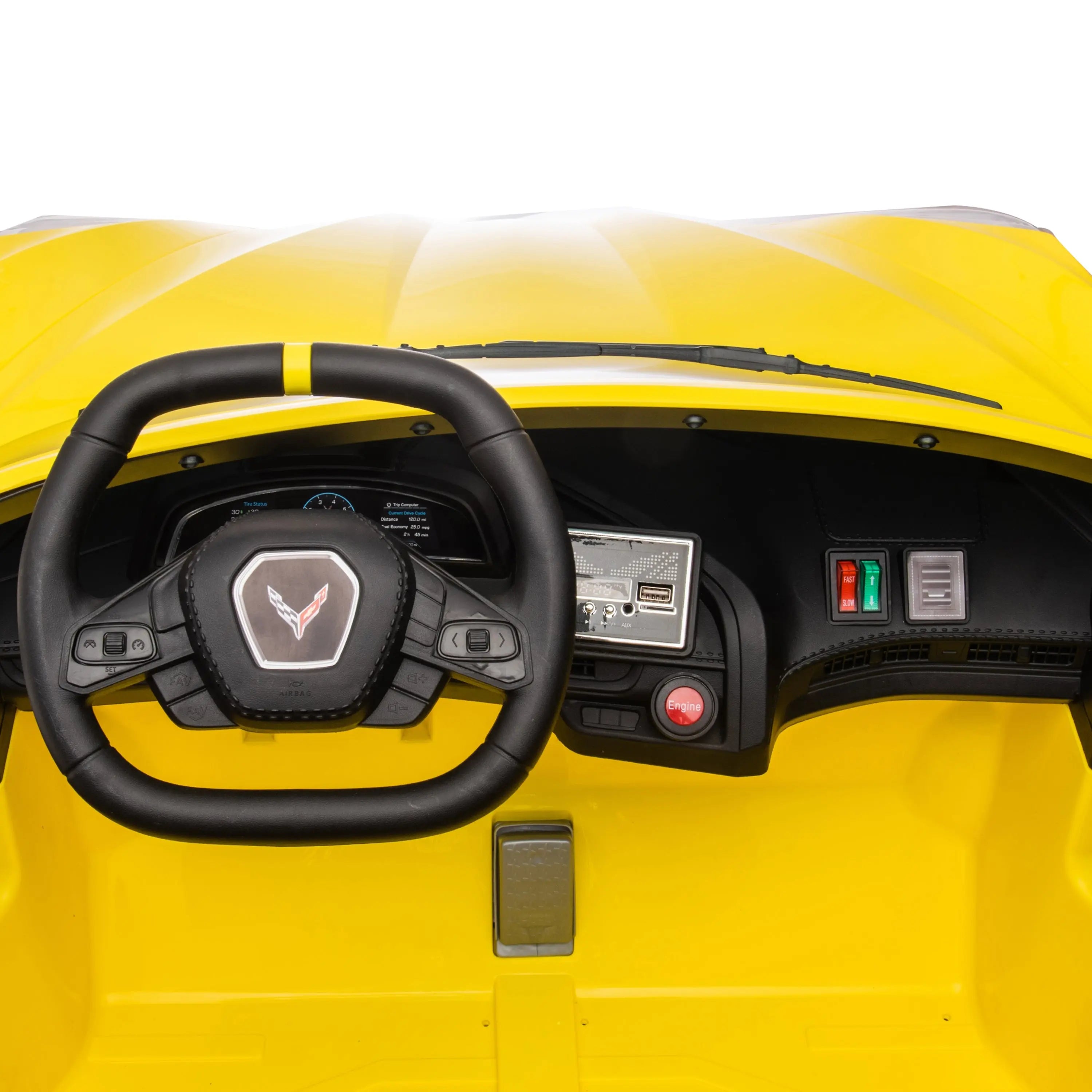 24V Chevrolet Corvette C8 2 Seater Ride on Car DTI Direct Canada