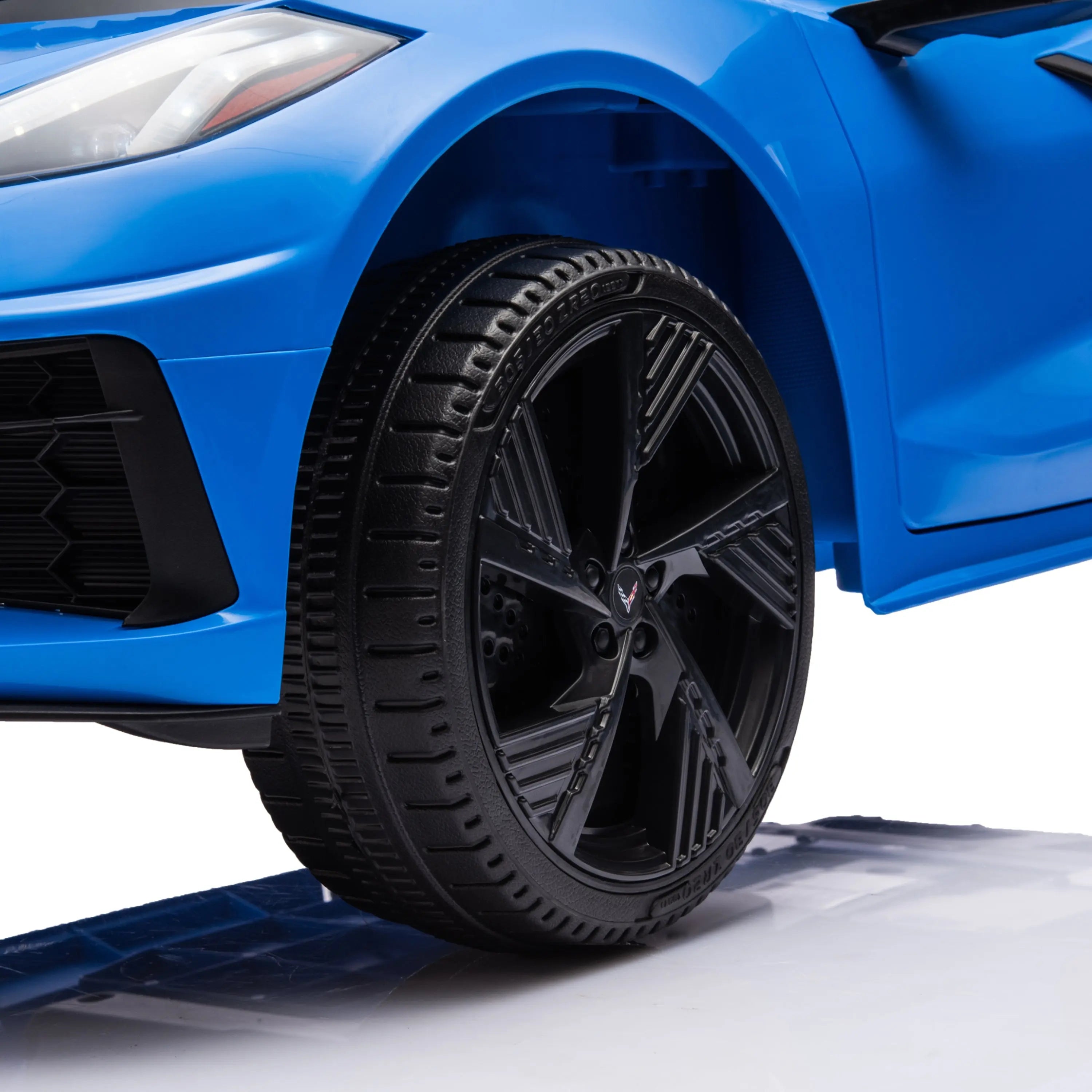 12V Chevrolet Corvette C8 1-Seater Kids Ride-On Car DTI Direct Canada