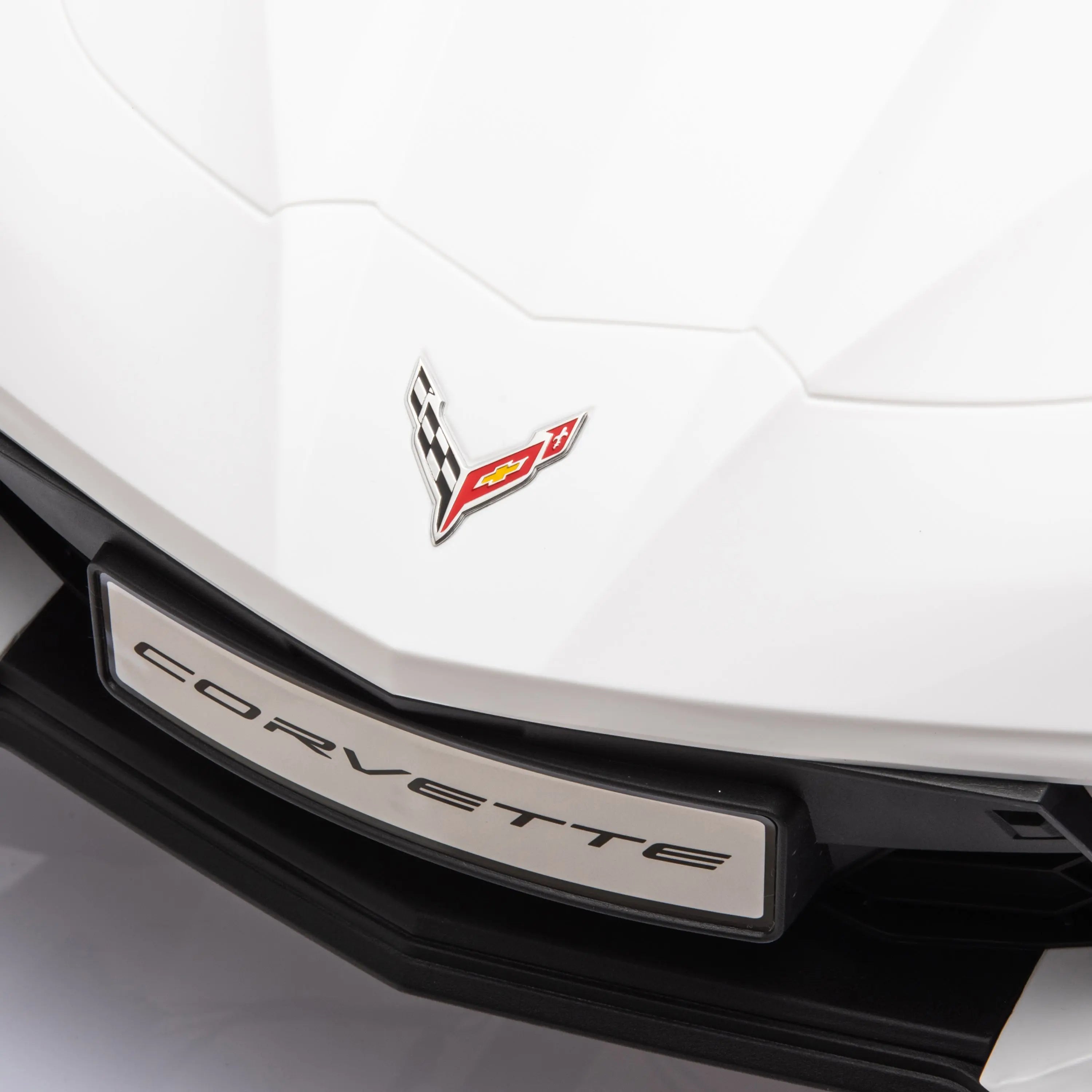 12V Chevrolet Corvette C8 1-Seater Kids Ride-On Car DTI Direct Canada