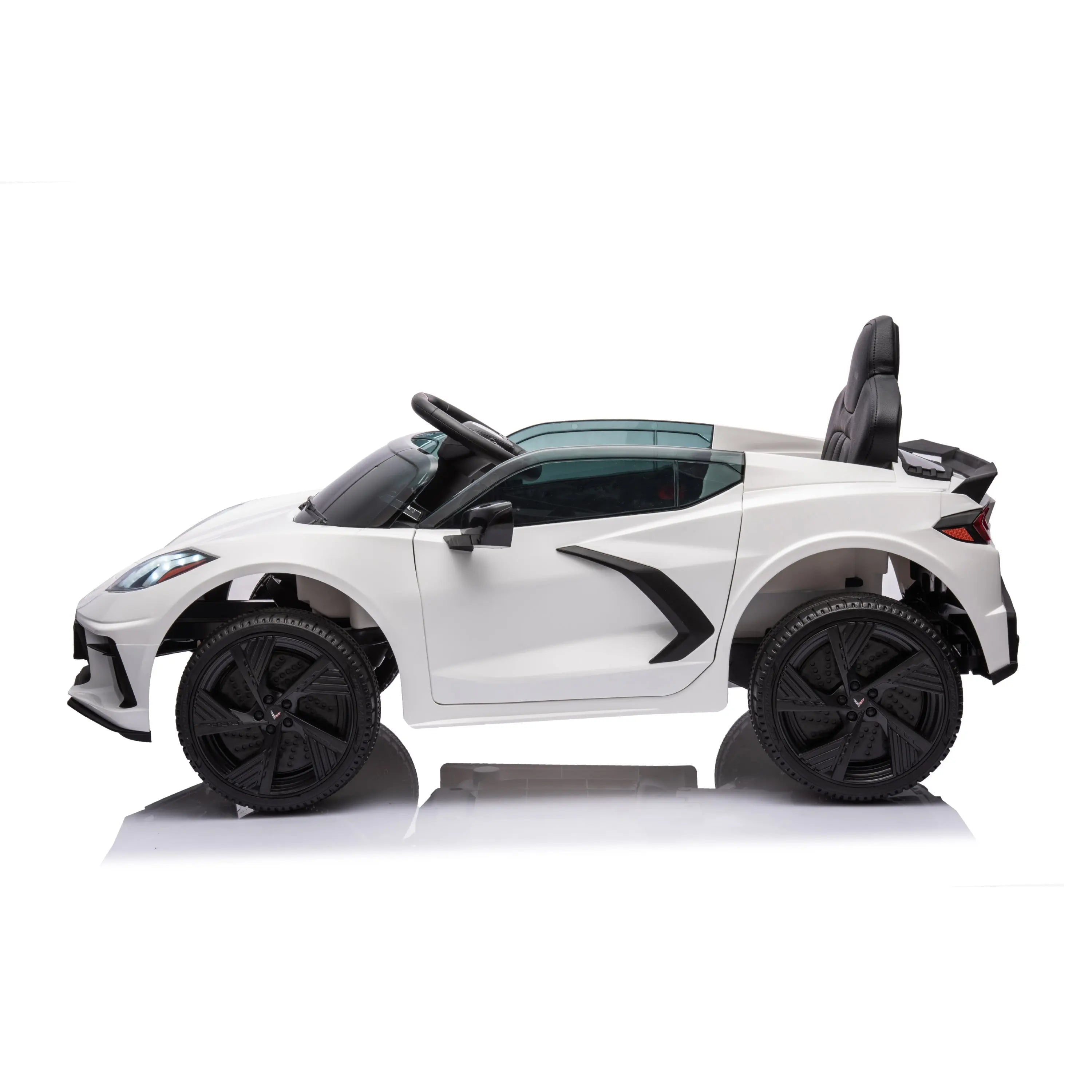 12V Chevrolet Corvette C8 1-Seater Kids Ride-On Car DTI Direct Canada