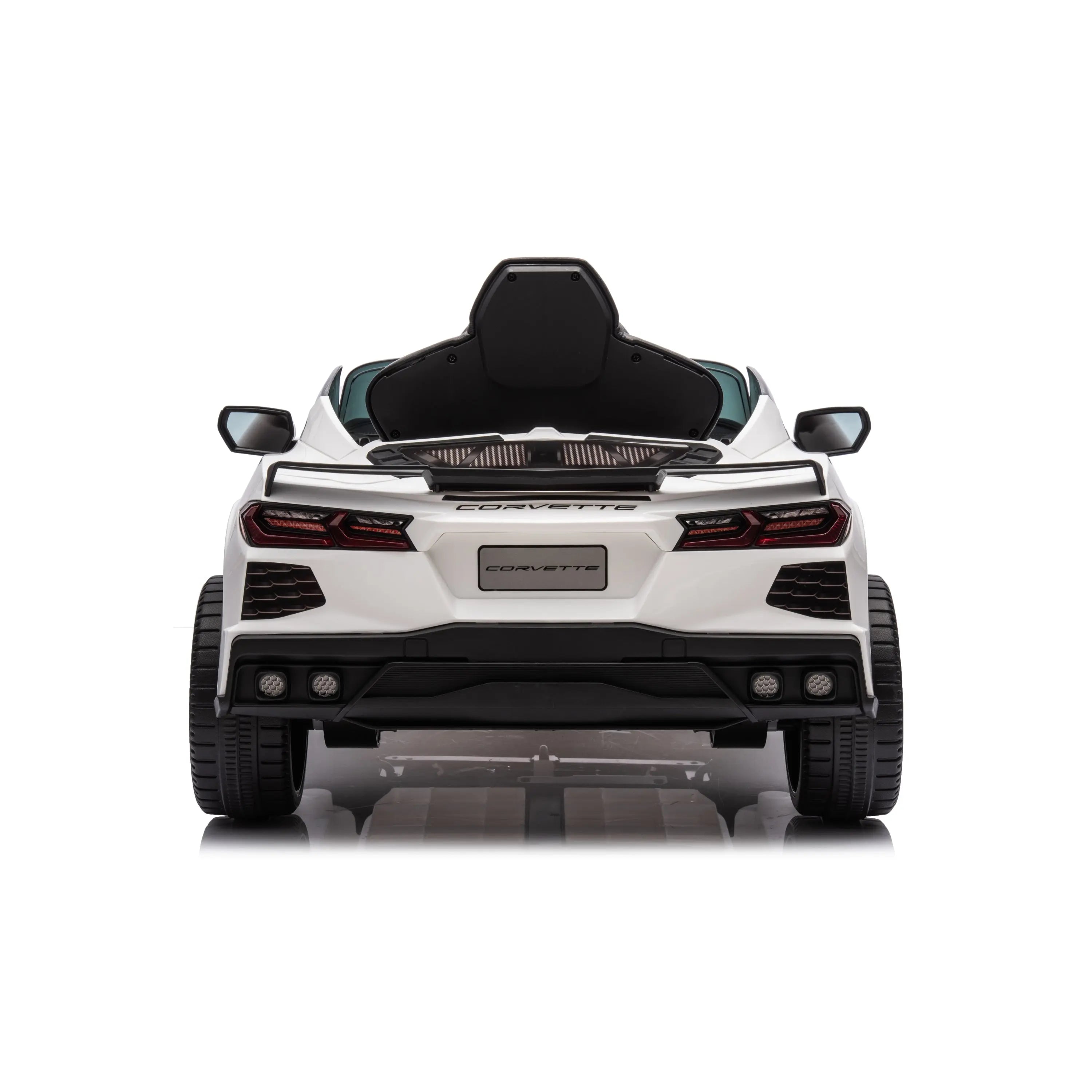 12V Chevrolet Corvette C8 1-Seater Kids Ride-On Car DTI Direct Canada