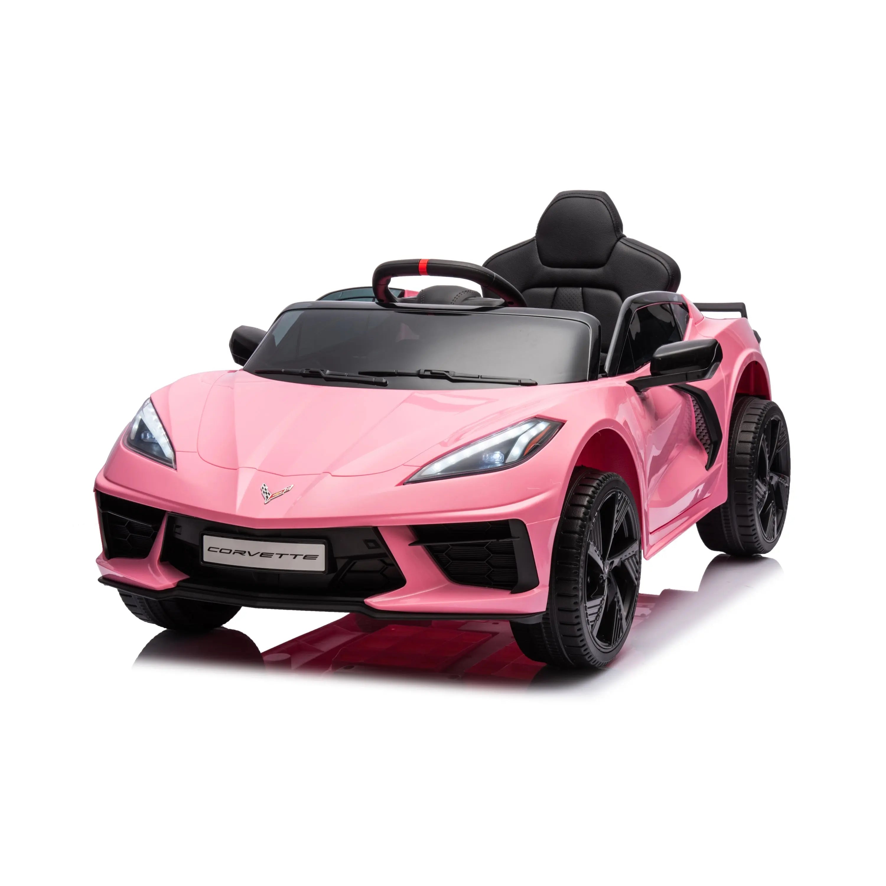 12V Chevrolet Corvette C8 1-Seater Kids Ride-On Car DTI Direct Canada