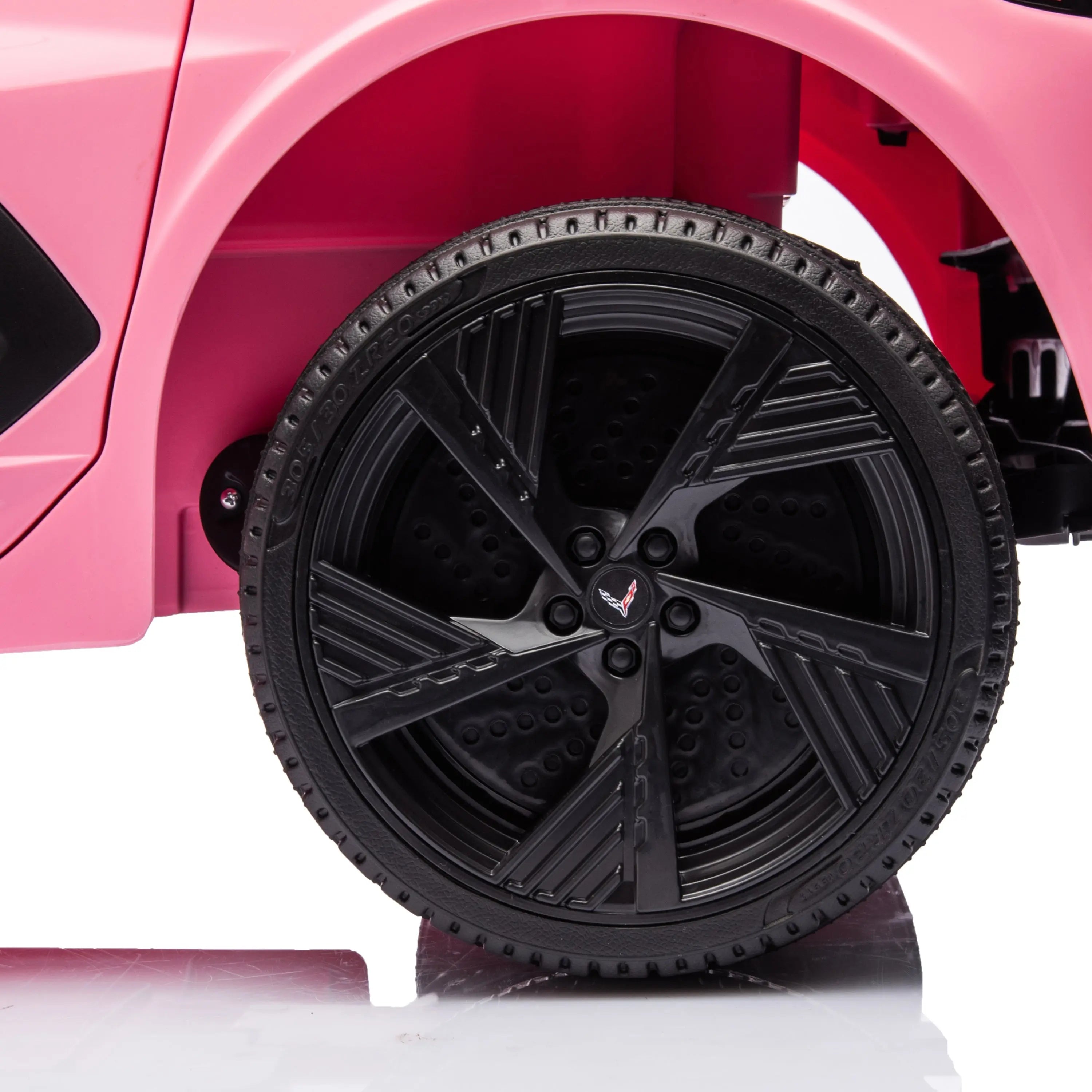 12V Chevrolet Corvette C8 1-Seater Kids Ride-On Car DTI Direct Canada