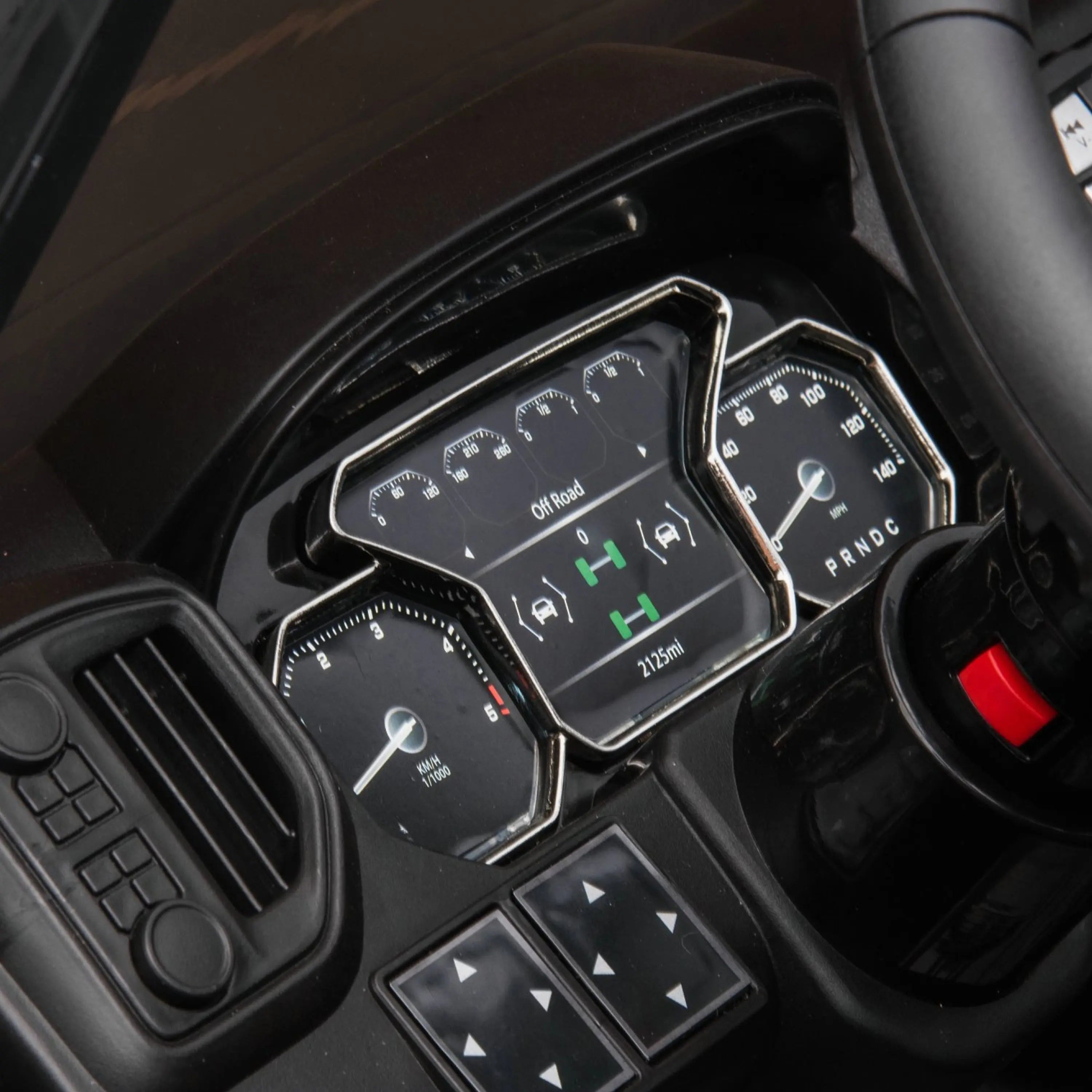 24V GMC Sierra Denali 2 Seater Police Ride-On Truck DTI Direct Canada