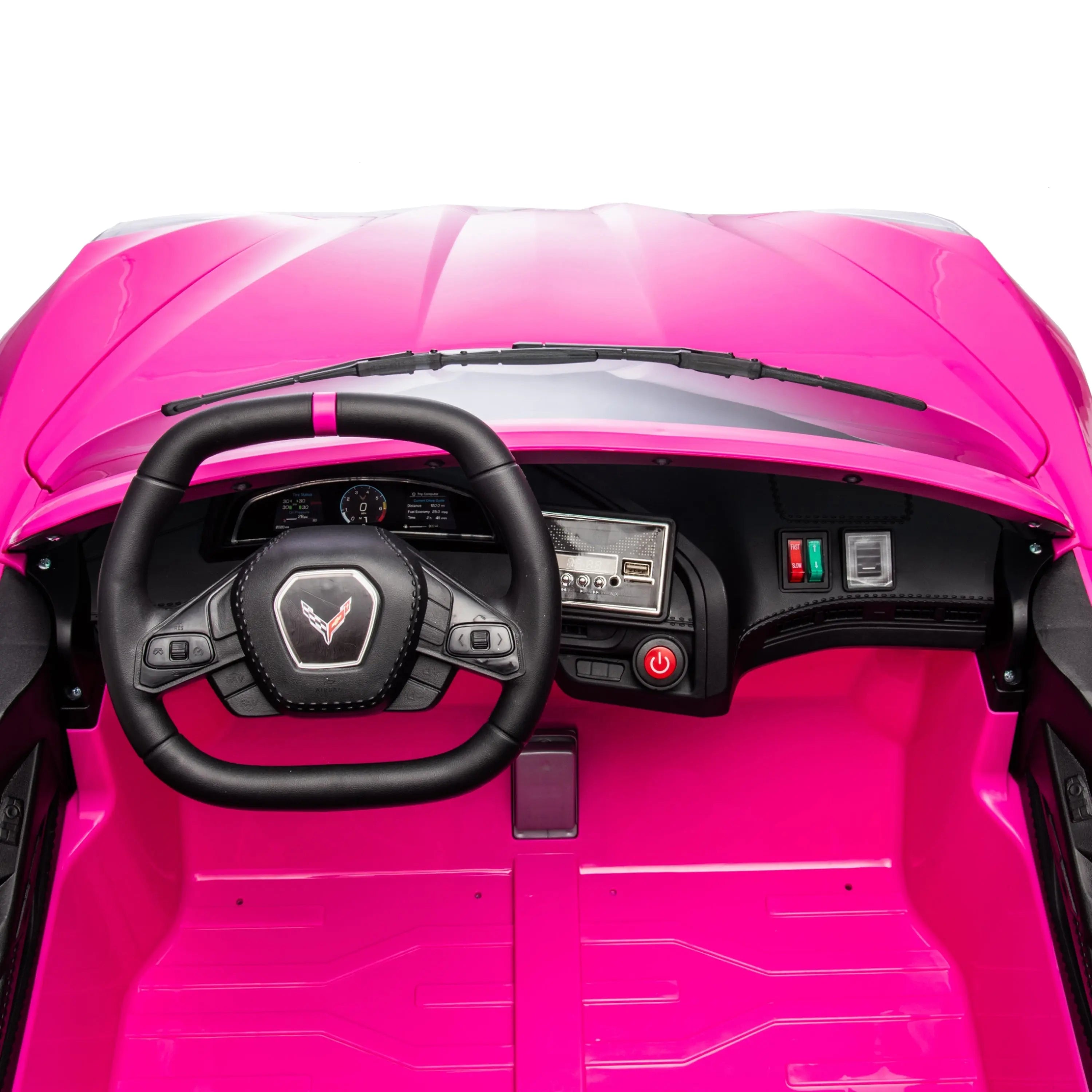 24V Chevrolet Corvette C8 2 Seater Ride on Car DTI Direct Canada