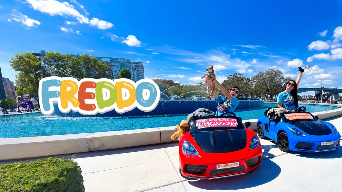 Freddo Toys Teams Up with TikTok Sensation Cassie Aran to Enter the Guinness World Record!