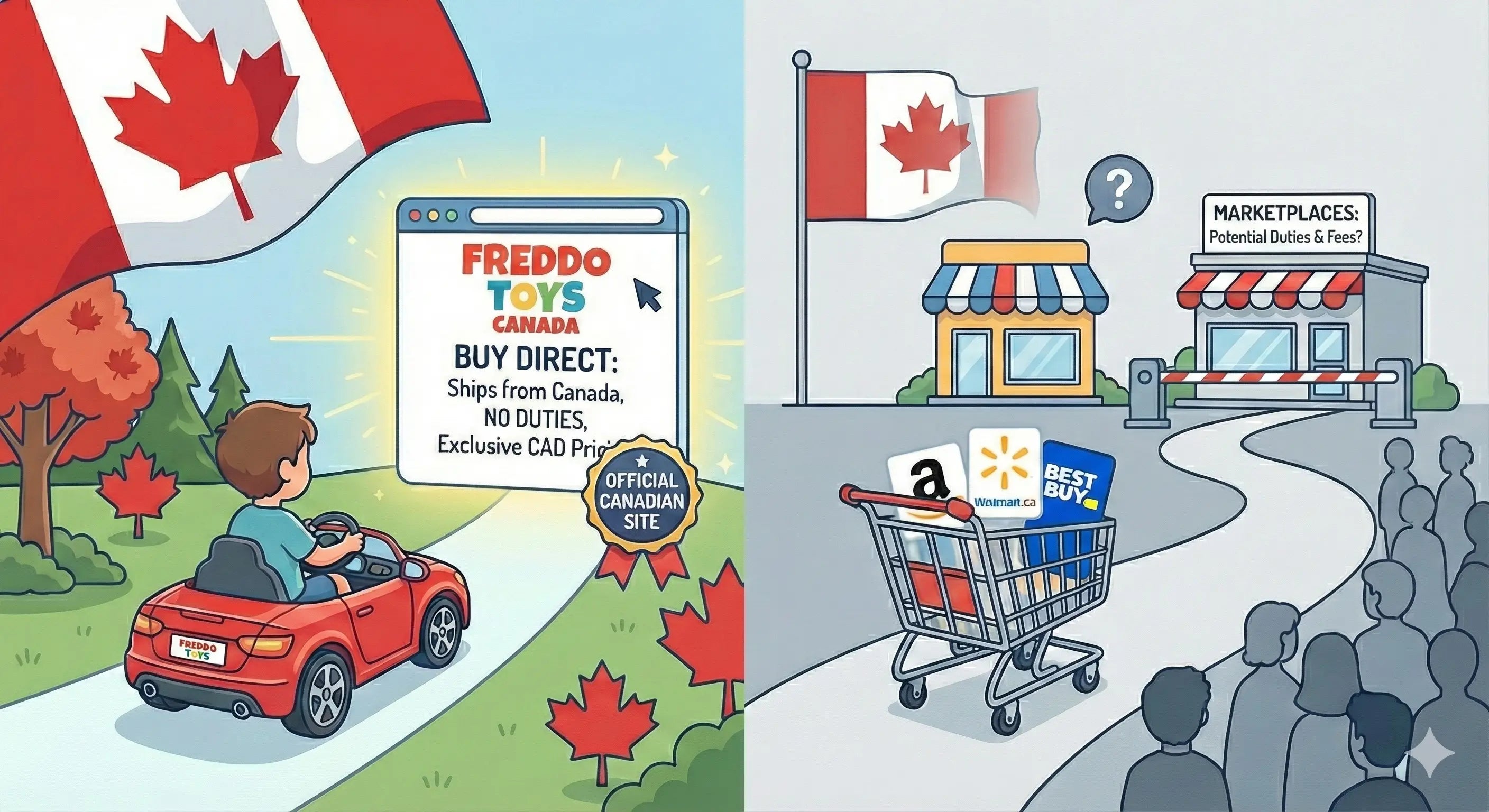 Where to Buy Freddo Toys in Canada: Amazon vs. Direct (No Duties Guide)