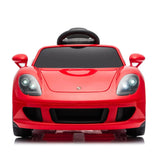 12V Porsche Carrera GT 1 Seater Ride on car – steering wheel and controls | Freddo Toys Canada