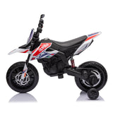 12V Aprilia Motorcycle 1 Seater Ride On for Kids – side view | Freddo Toys Canada