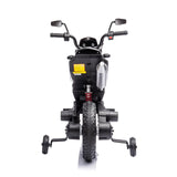 12V Aprilia Motorcycle 1 Seater Ride On for Kids – handlebars and controls (2) | Freddo Toys Canada