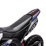 Child riding the 12V Aprilia Motorcycle 1 Seater Ride On for Kids (2) | Freddo Toys Canada