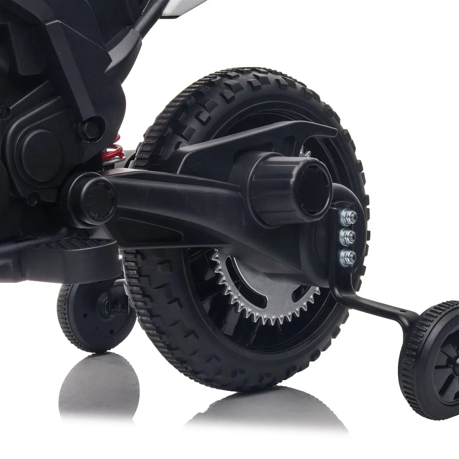 12V Aprilia Motorcycle 1 Seater Ride On for Kids – three-quarter view (2) | Freddo Toys Canada