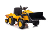 12V Freddo Excavator 1 Seater Ride on for Kids – steering wheel and controls | Freddo Toys Canada