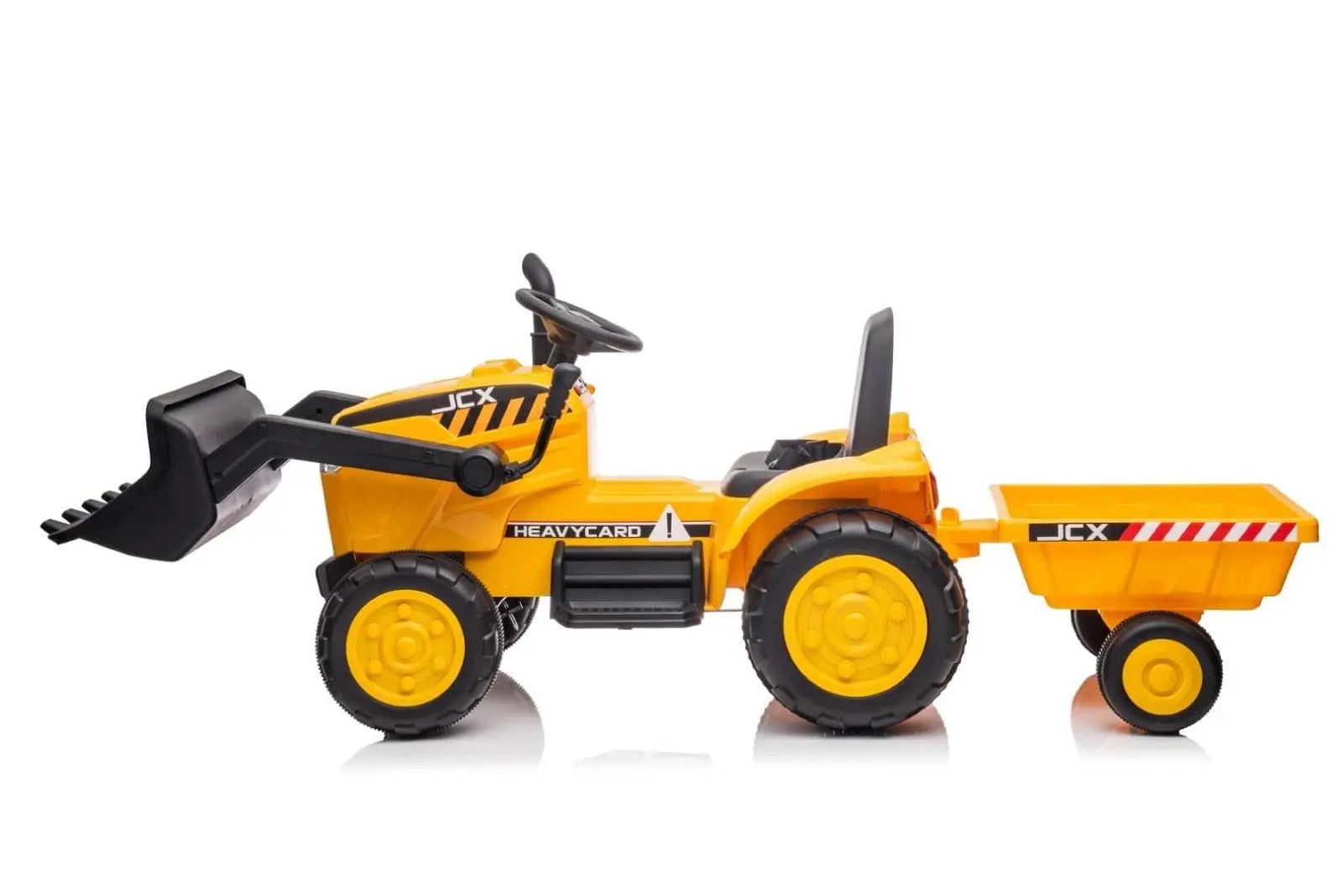 12V Freddo Excavator 1 Seater Ride on for Kids – open doors | Freddo Toys Canada