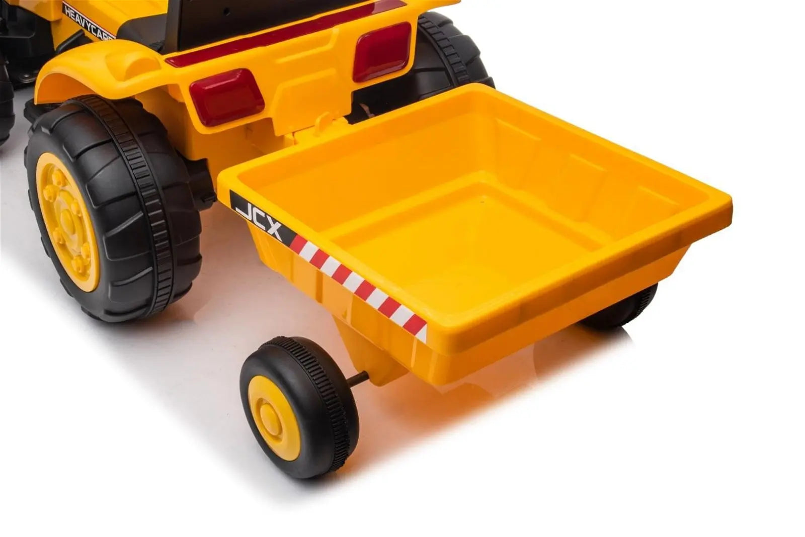 Child riding the 12V Freddo Excavator 1 Seater Ride on for Kids | Freddo Toys Canada