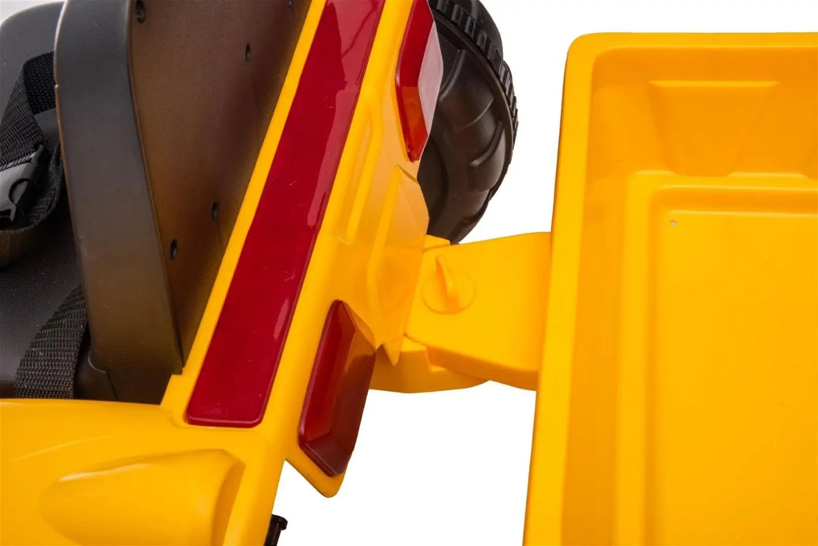 12V Freddo Excavator 1 Seater Ride on for Kids – side profile | Freddo Toys Canada