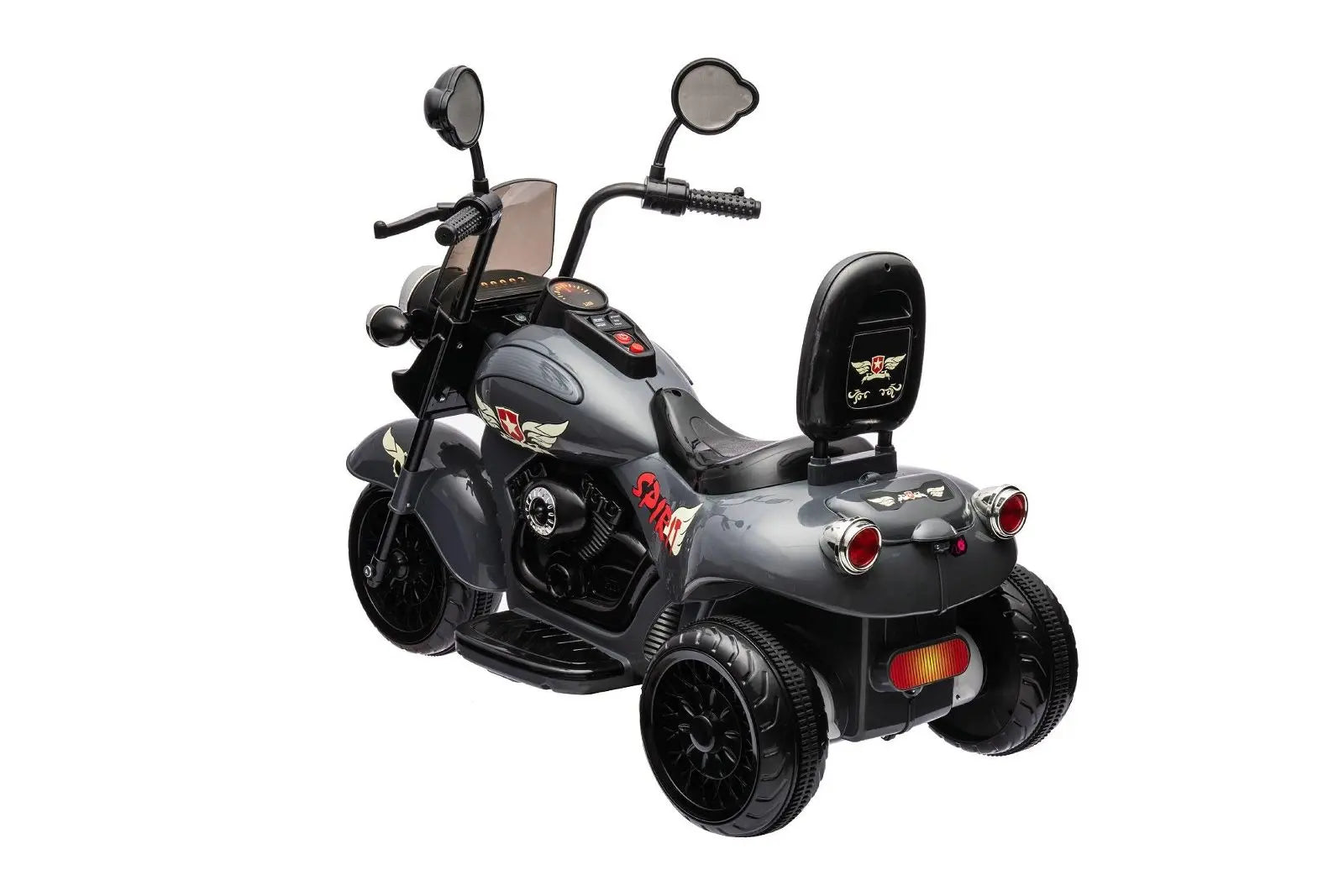 12V Freddo Kids Cruiser 1 Seater Motorcycle – handlebars and controls | Freddo Toys Canada