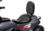 12V Freddo Kids Cruiser 1 Seater Motorcycle – headlight detail | Freddo Toys Canada