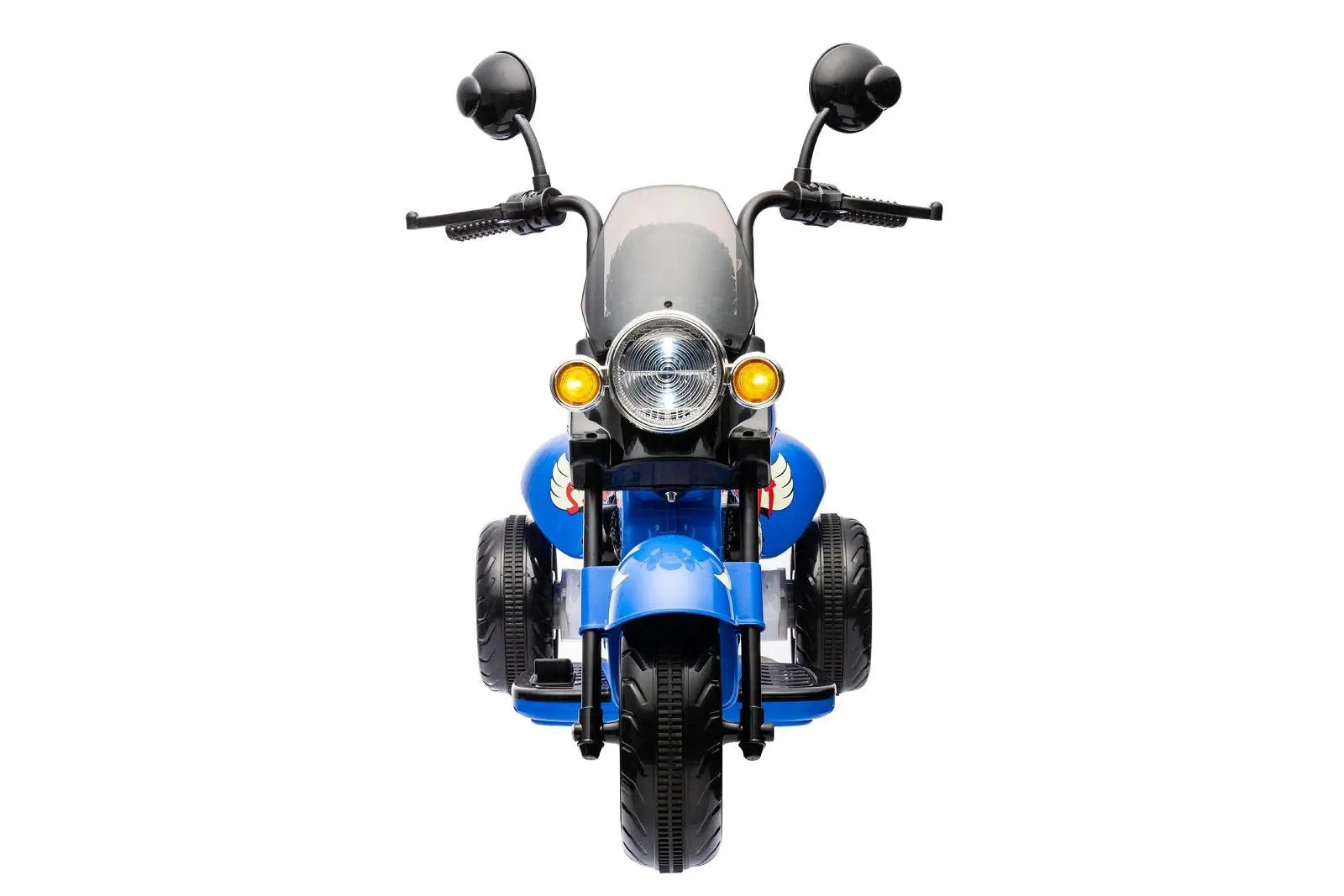 12V Freddo Kids Cruiser 1 Seater Motorcycle – front view (2) | Freddo Toys Canada