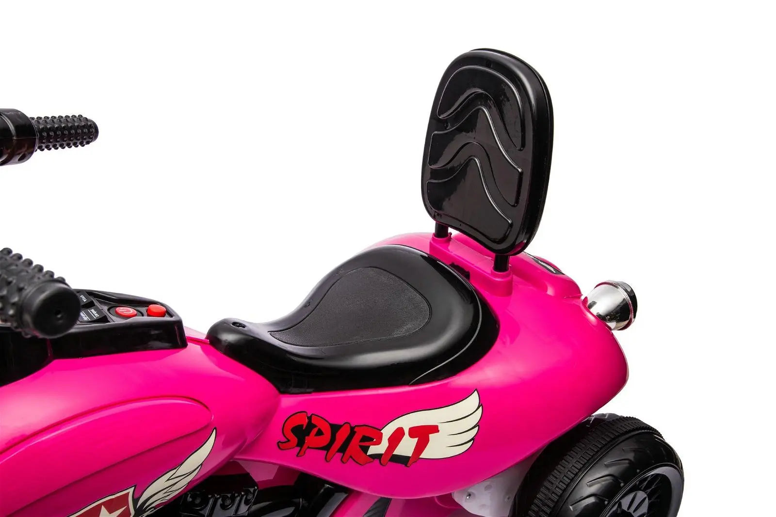 12V Freddo Kids Cruiser 1 Seater Motorcycle – rear view (3) | Freddo Toys Canada