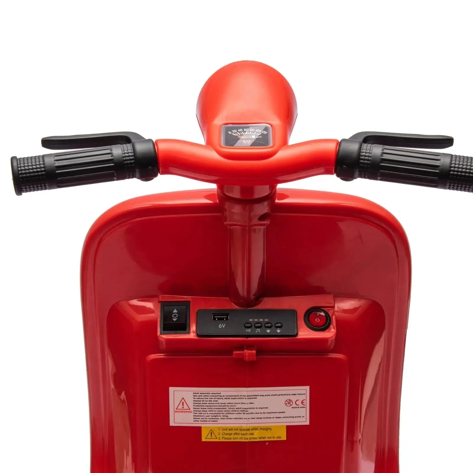 12V Kids' Vespa Electric Ride-On Scooter  Freddo Toys