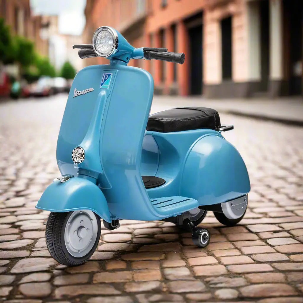 12V Kids' Vespa Electric Ride-On Scooter  Freddo Toys