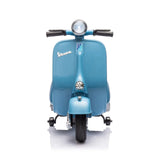 12V Kid's Vespa Electric Ride-On Scooter – seat and frame detail (2) | Freddo Toys Canada