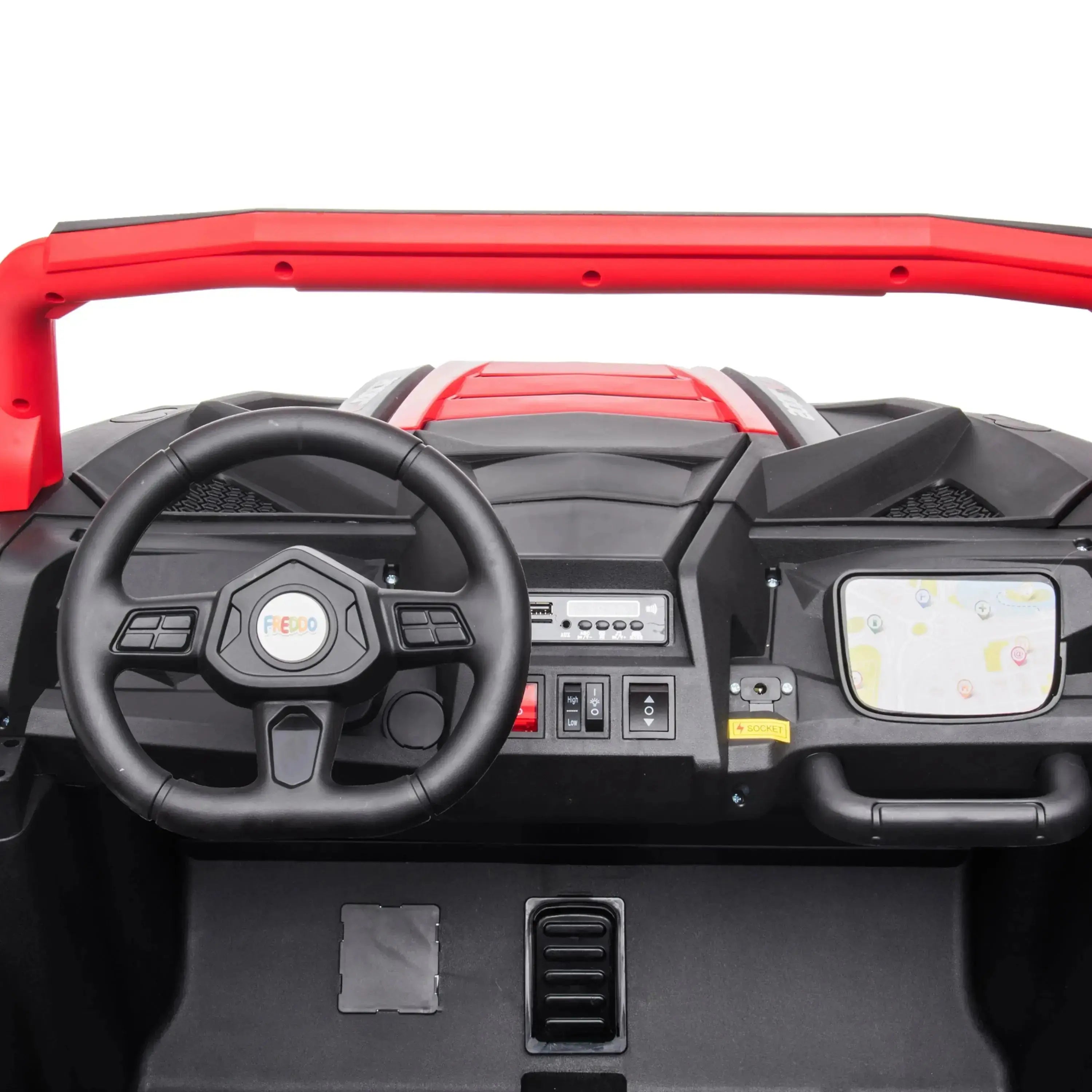 24V 4x4 Freddo Dune Buggy Buccaneer XXL 2 Seater Ride on – feature detail | Freddo Toys Canada