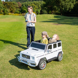 24V 4x4 Mercedes Benz G63 AMG 2 Seater G Wagon Ride on Car – side view | Freddo Toys Canada