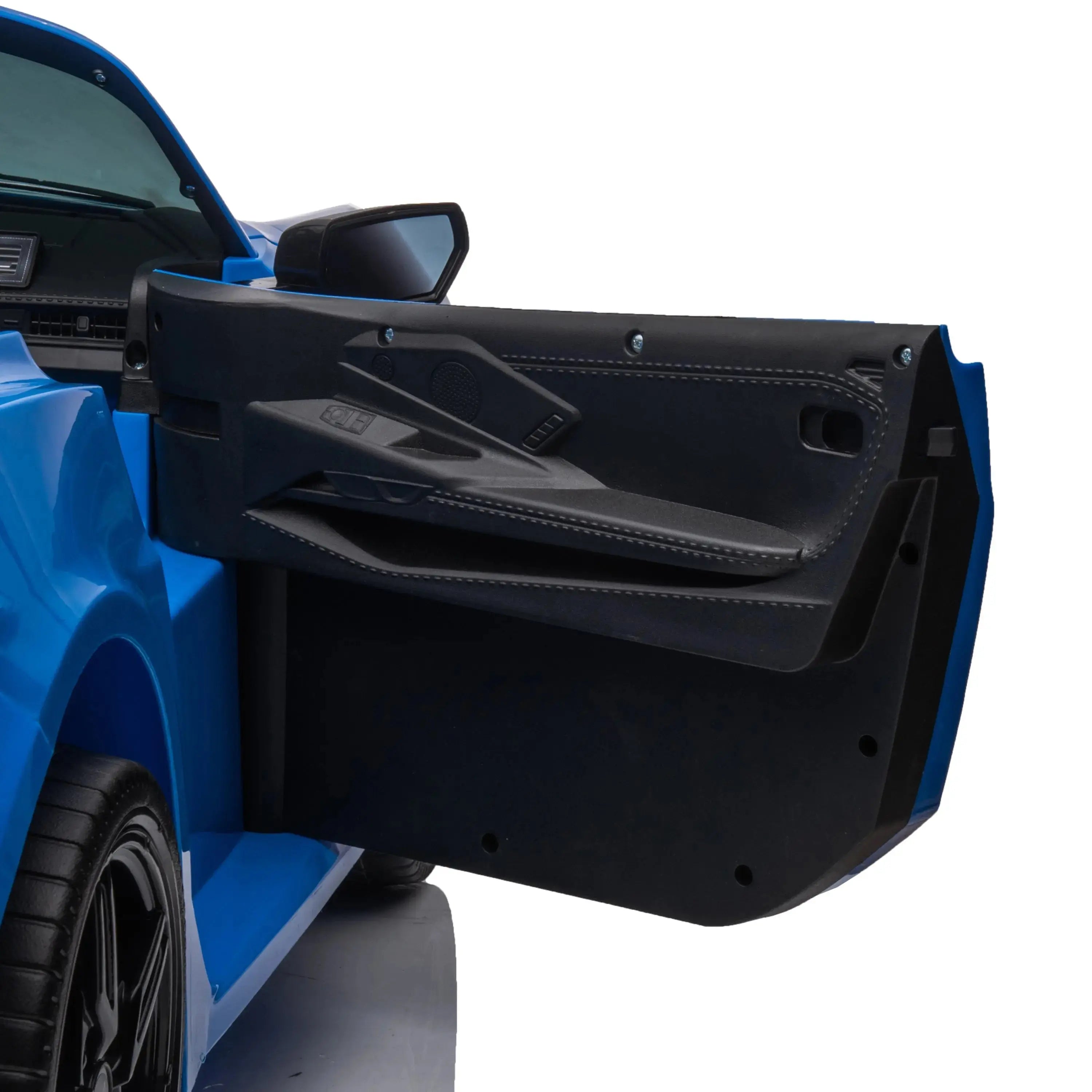 Child riding the 24V Chevrolet Corvette C8 2 Seater Ride on (2) | Freddo Toys Canada