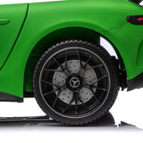 Child riding the 24V Mercedes AMG GT63 Ride on car (2) | Freddo Toys Canada