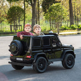 24V Mercedes Benz G-Wagon – steering wheel and controls | Freddo Toys Canada