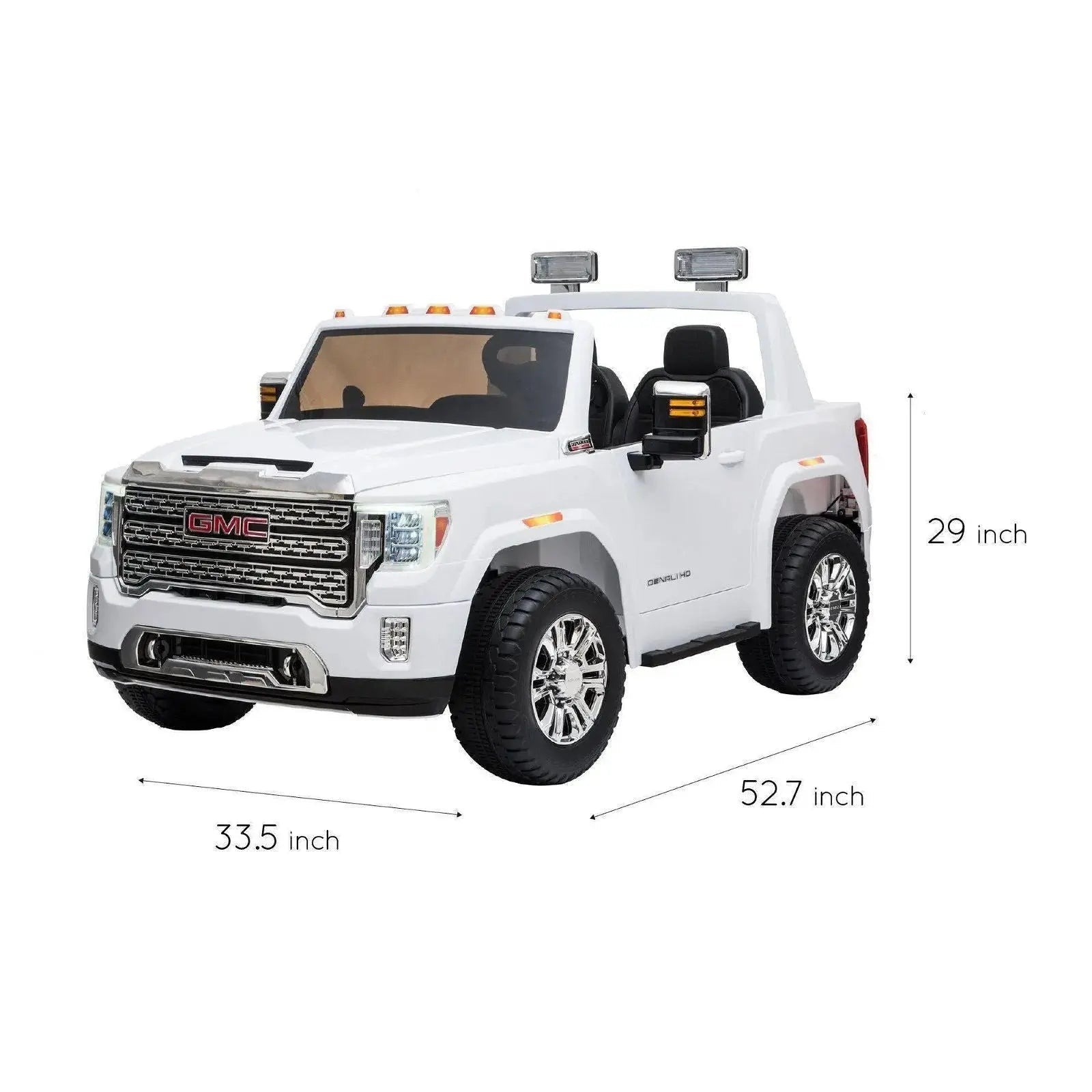 24V GMC Denali 2 Seater Battery Operated Ride on Car with Parental Remote Control  Freddo Toys