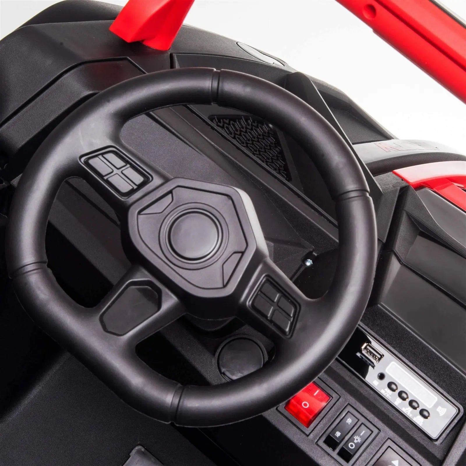 24V 4x4 Freddo Dune Buggy Buccaneer 2 Seater Ride-on – LED headlights detail | Freddo Toys Canada