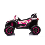 24V 4x4 Freddo Dune Buggy Buccaneer 2 Seater Ride-on – side profile | Freddo Toys Canada