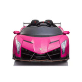 24V 4x4 Lamborghini Veneno 2 Seater Ride on Car – rear three-quarter view | Freddo Toys Canada